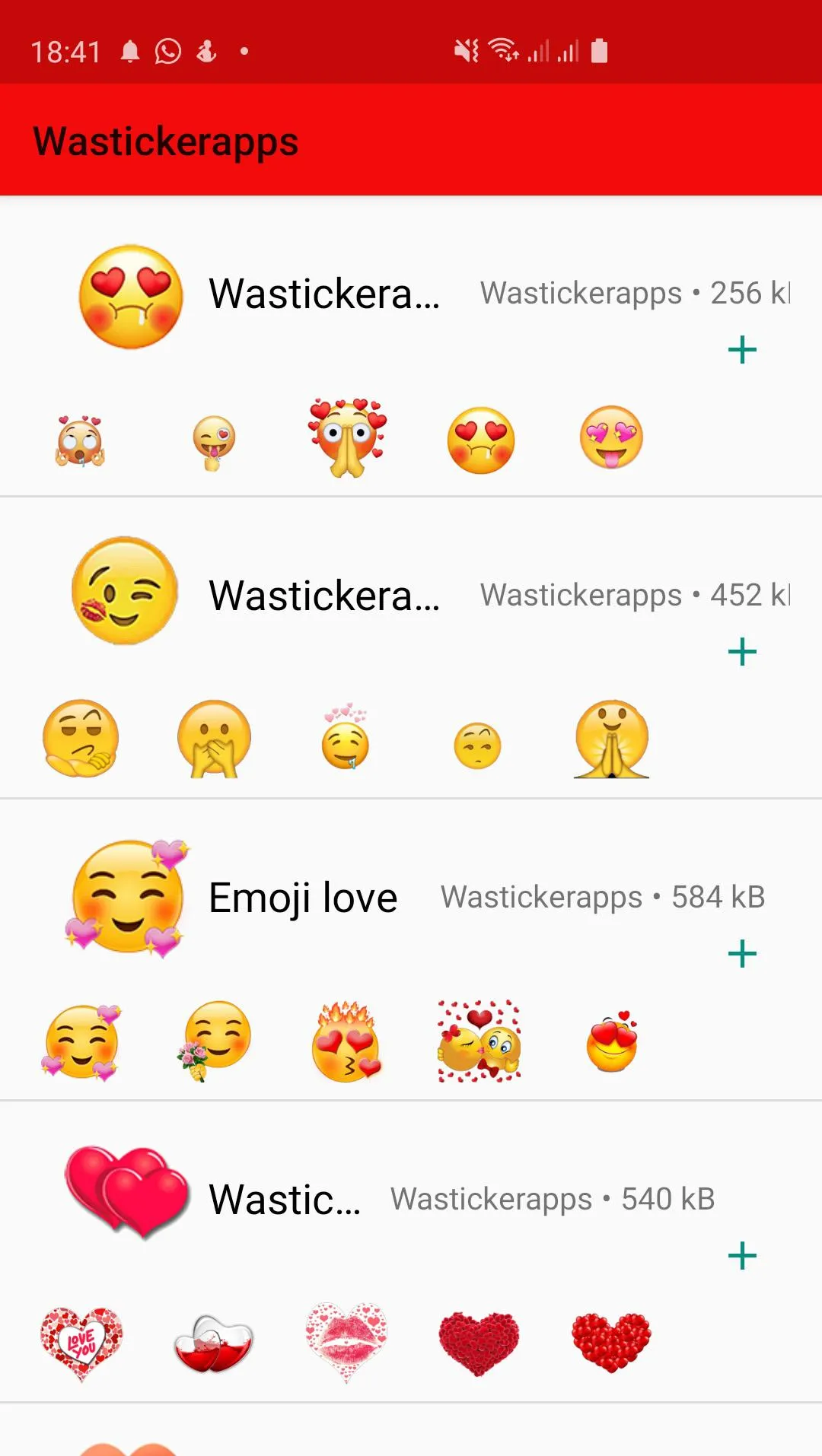 Wasticker love for Whatsapp | Indus Appstore | Screenshot