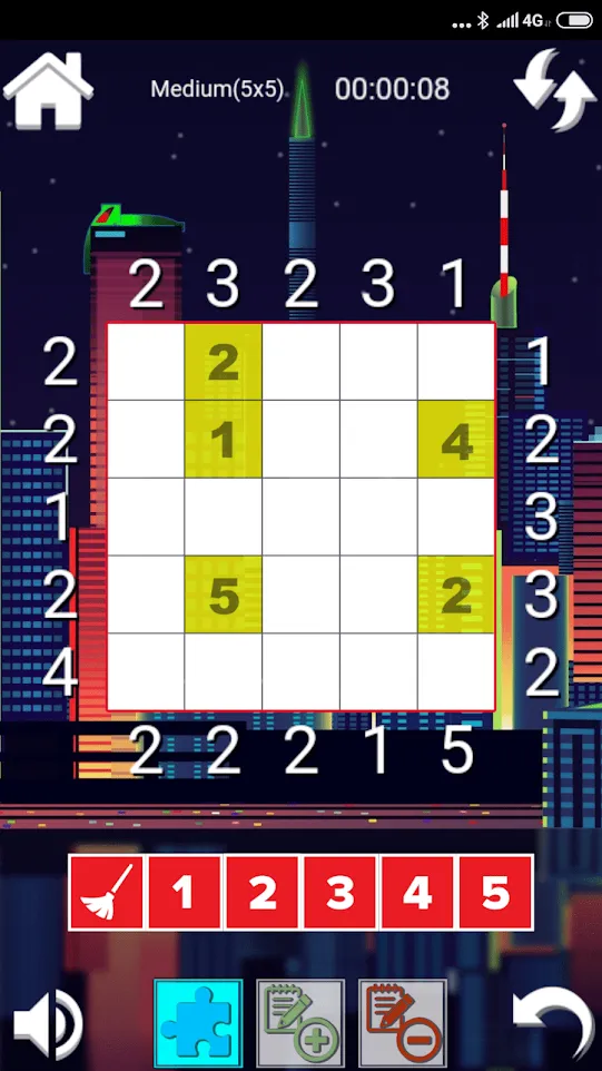 Skyscrapers Puzzle | Indus Appstore | Screenshot