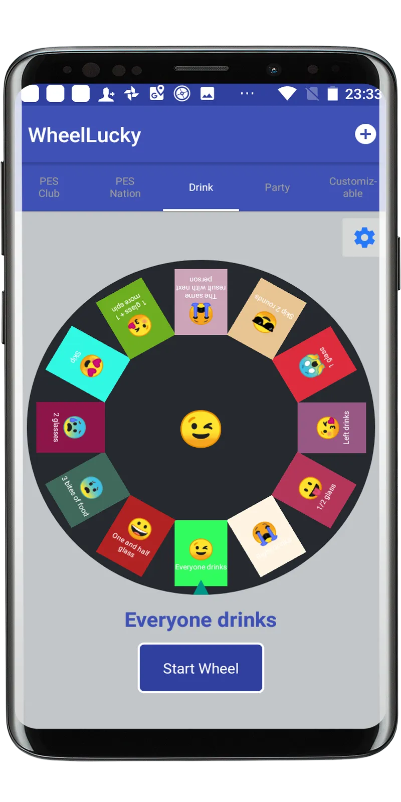 Spin the wheel, Party Game, Ra | Indus Appstore | Screenshot