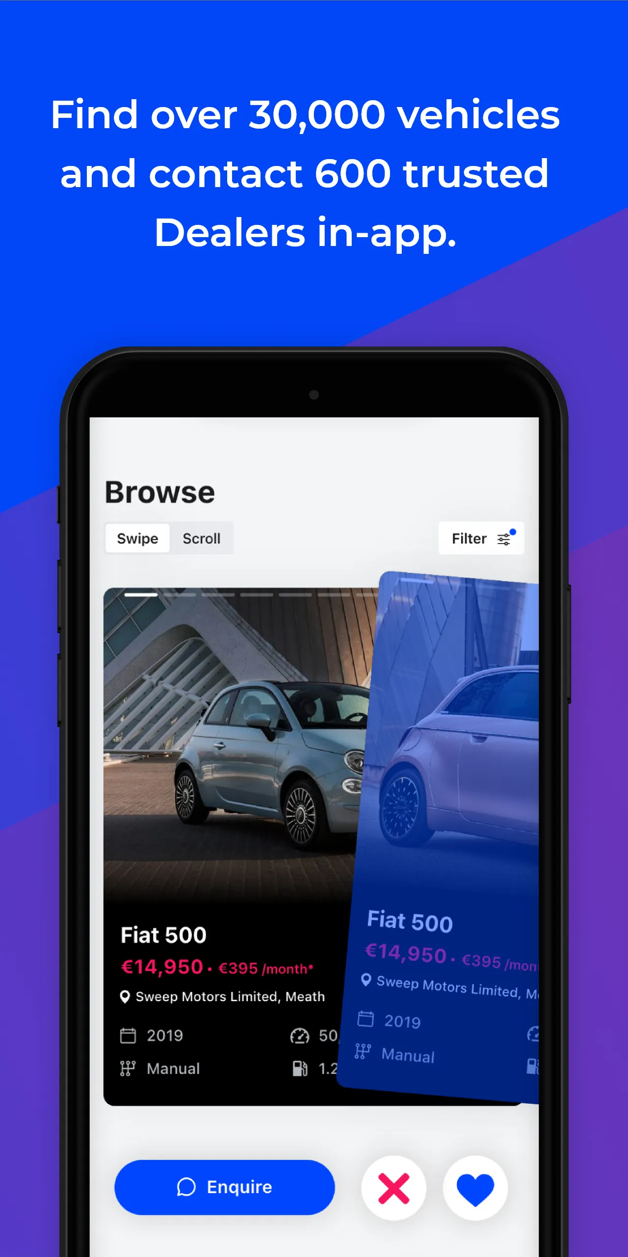 Sweep: Find Your Next Car Now | Indus Appstore | Screenshot