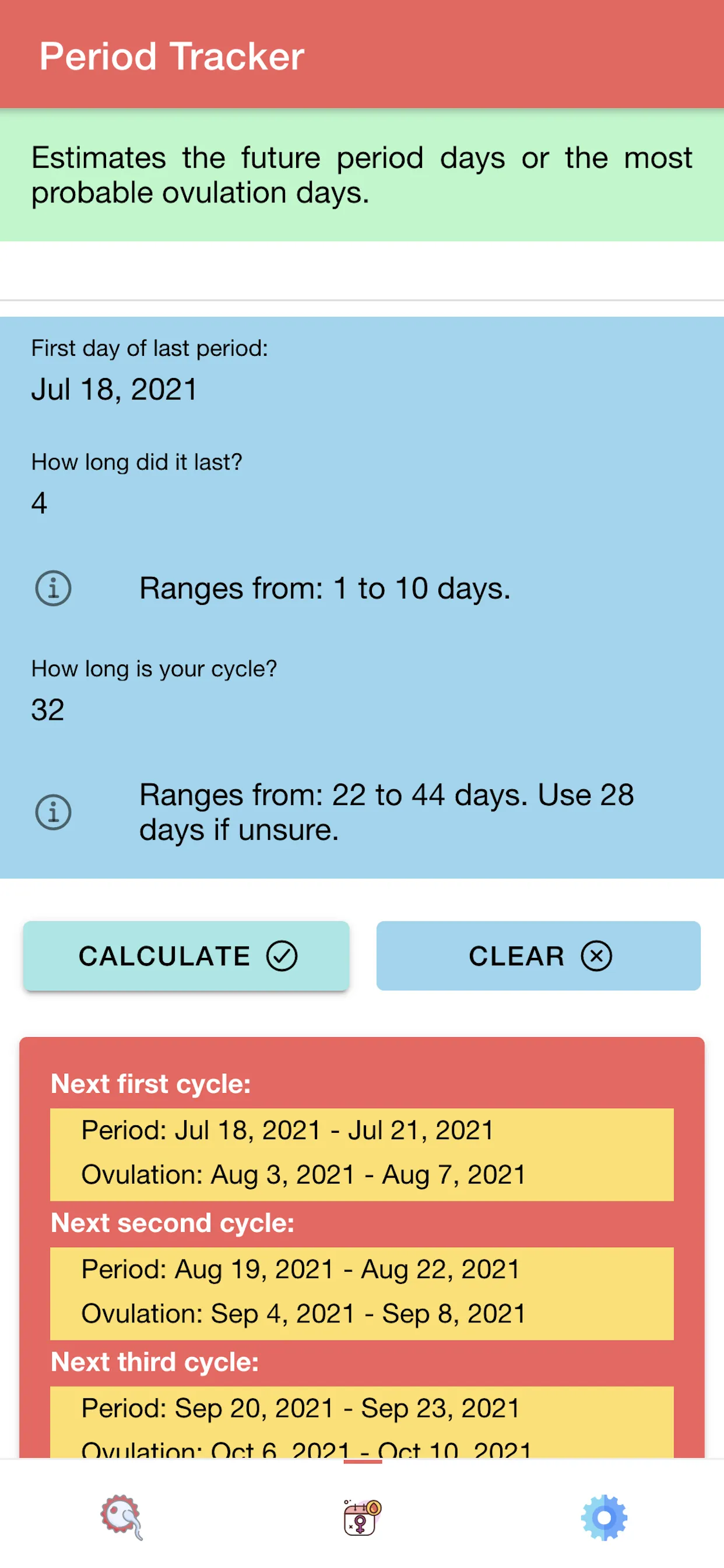 Ovulation & Period Tracker Pro | Indus Appstore | Screenshot