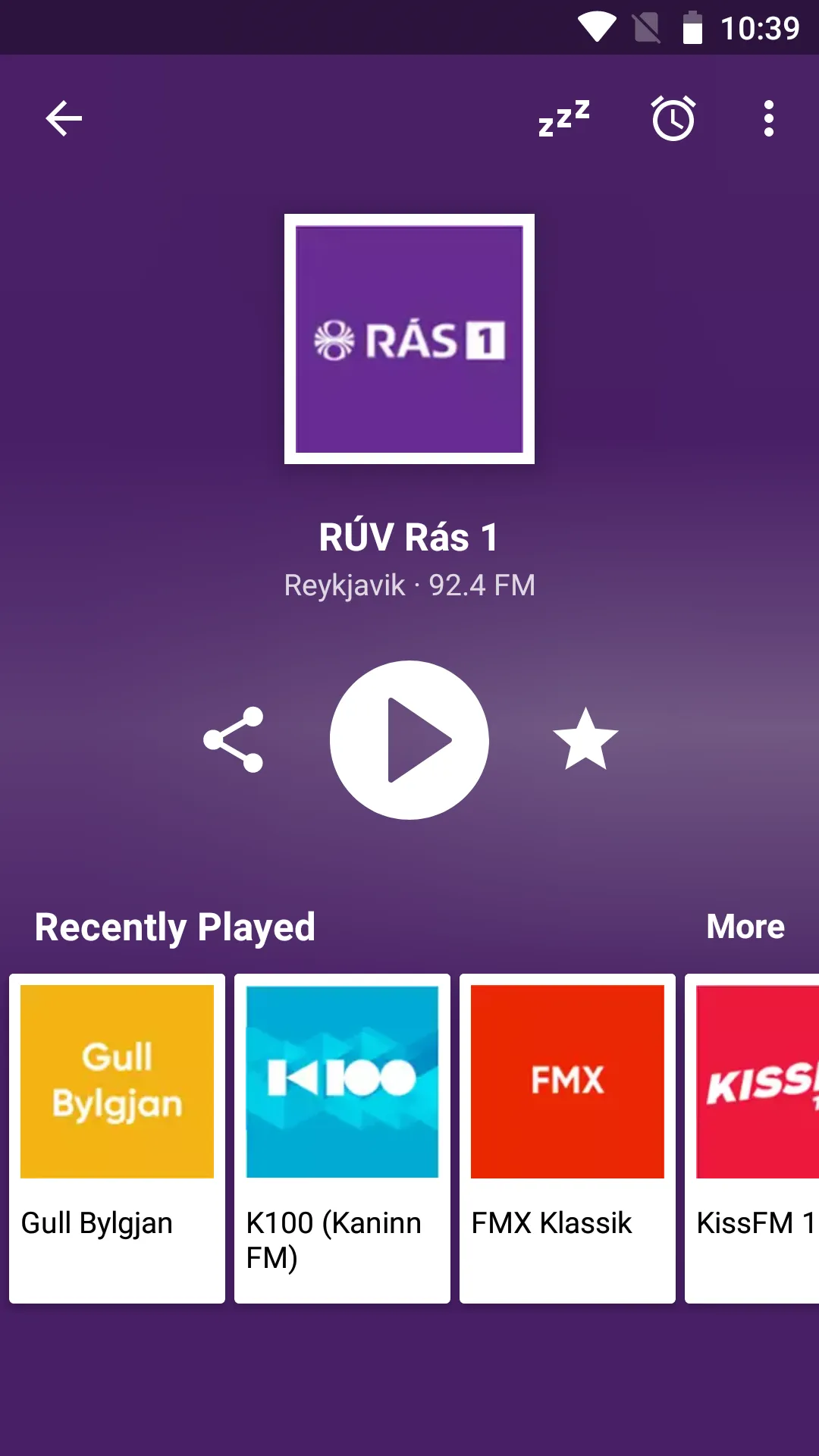 Radio FM Iceland | Indus Appstore | Screenshot