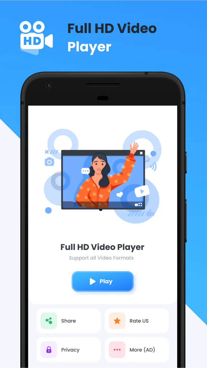 Play video- Skip Ads for video | Indus Appstore | Screenshot