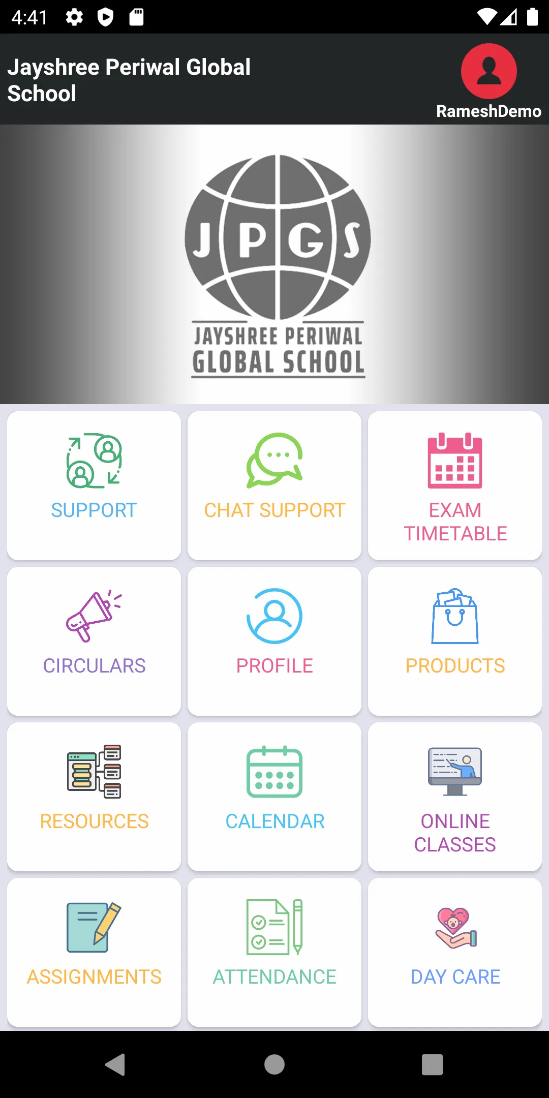 Jayshree Periwal Global School | Indus Appstore | Screenshot