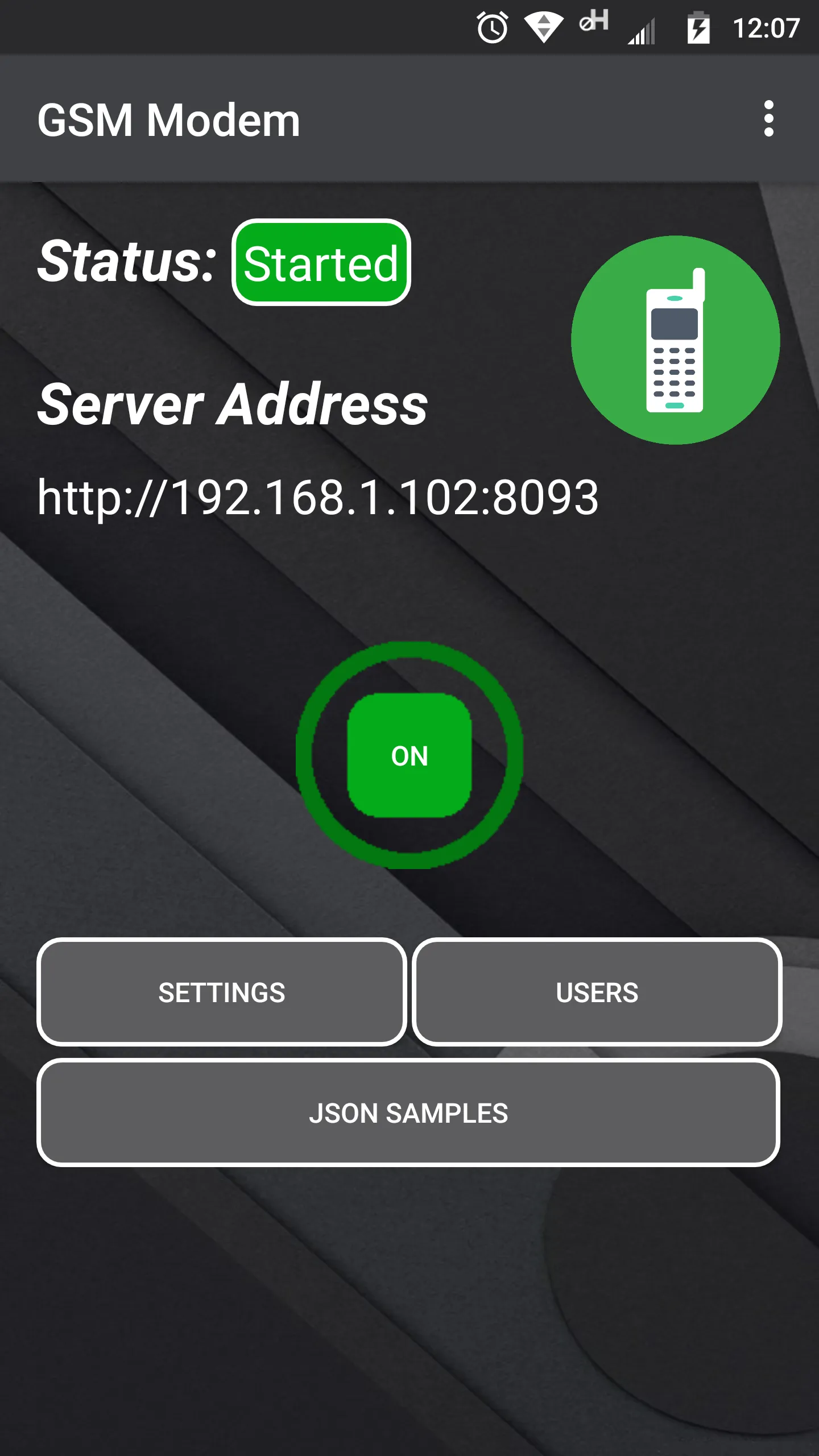 GSM Modem (SMS) | Indus Appstore | Screenshot