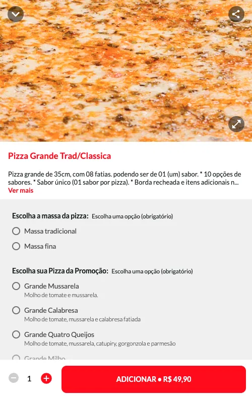 Oba! Pizza | Indus Appstore | Screenshot