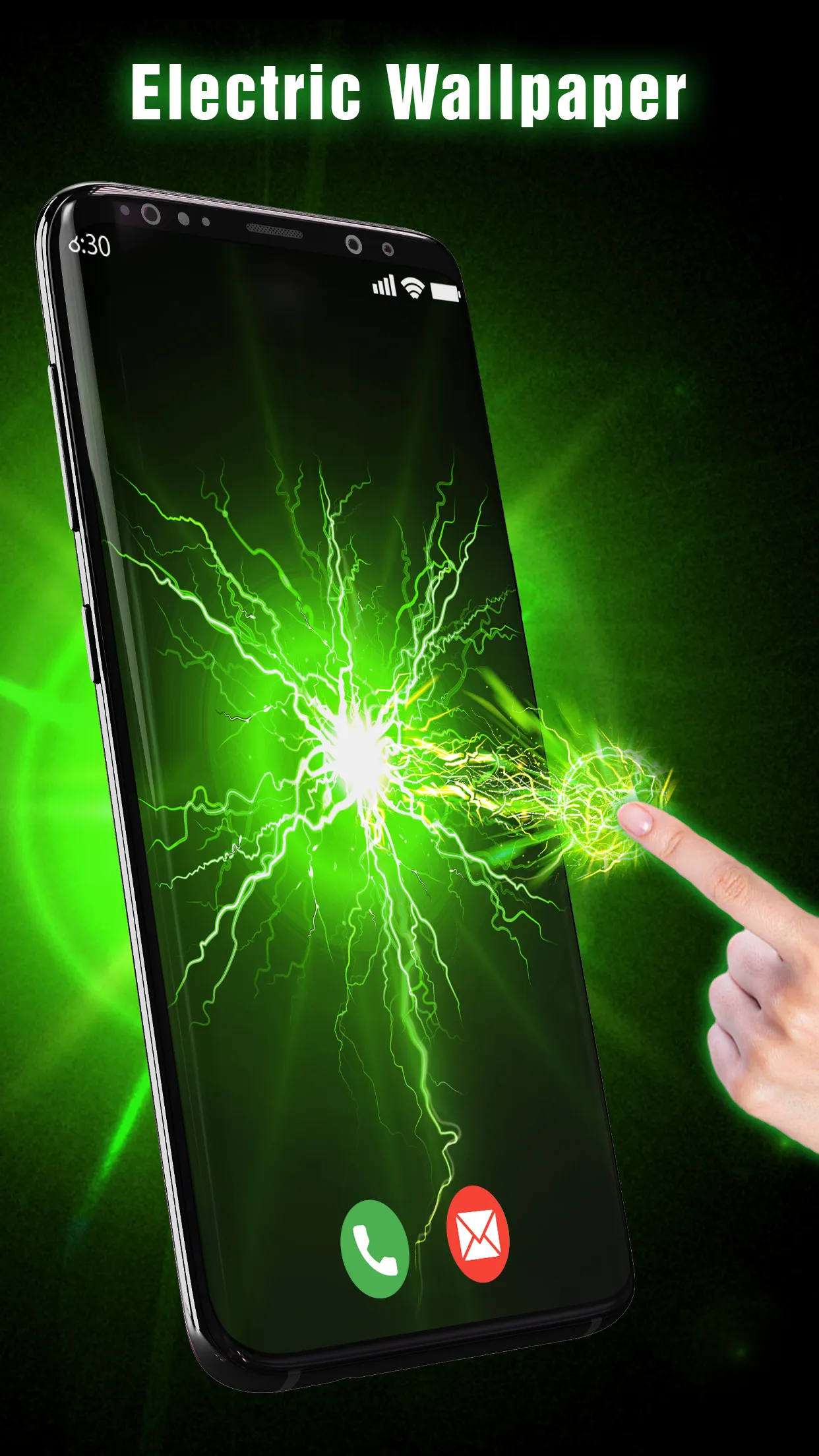 3D Electric Live Wallpaper | Indus Appstore | Screenshot