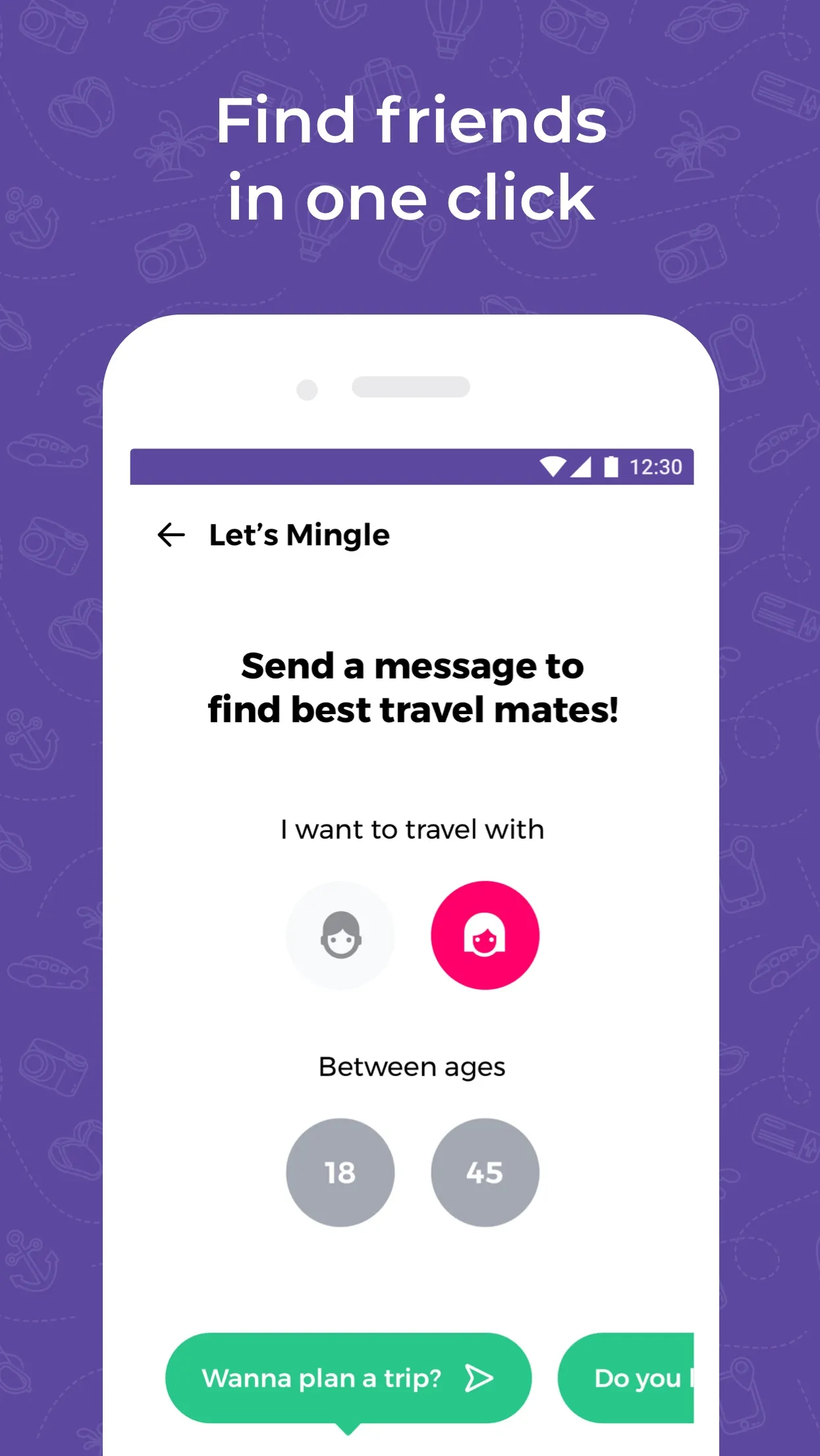 Travel dating: YourTravelMates | Indus Appstore | Screenshot