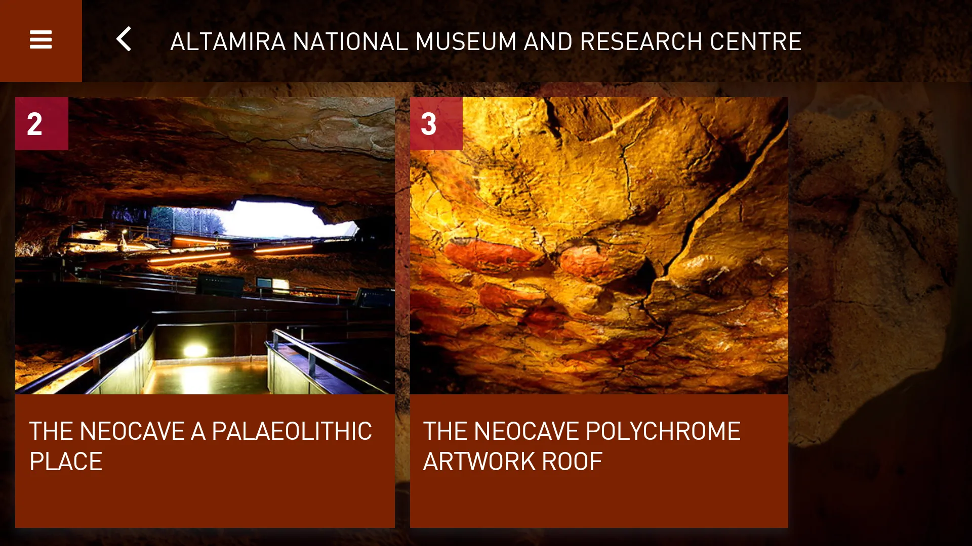 Museo de Altamira | Indus Appstore | Screenshot