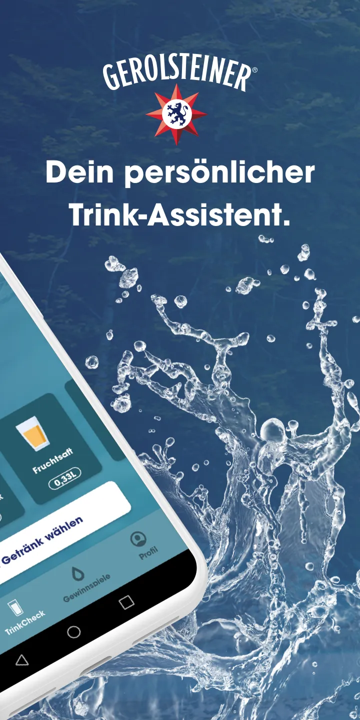 Gerolsteiner - Wasser trinken | Indus Appstore | Screenshot