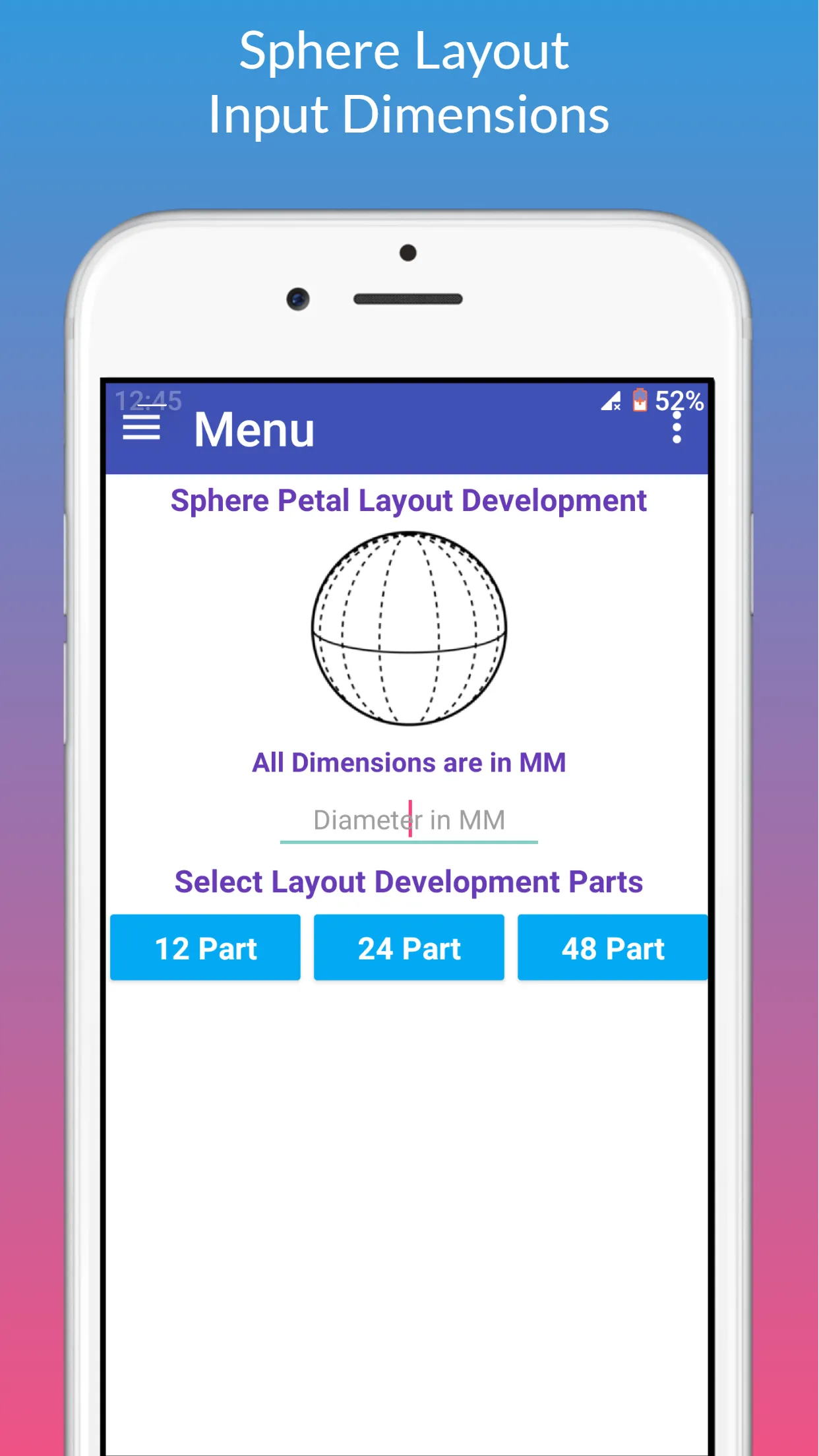 Petal Layout: Sphere, Dish End | Indus Appstore | Screenshot