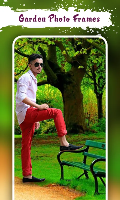 Garden Photo Frames | Indus Appstore | Screenshot