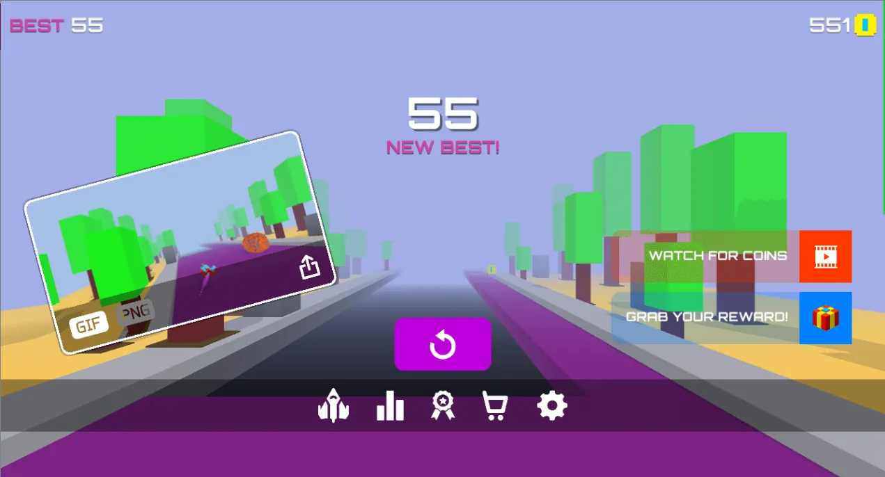 Hover Shift | Indus Appstore | Screenshot