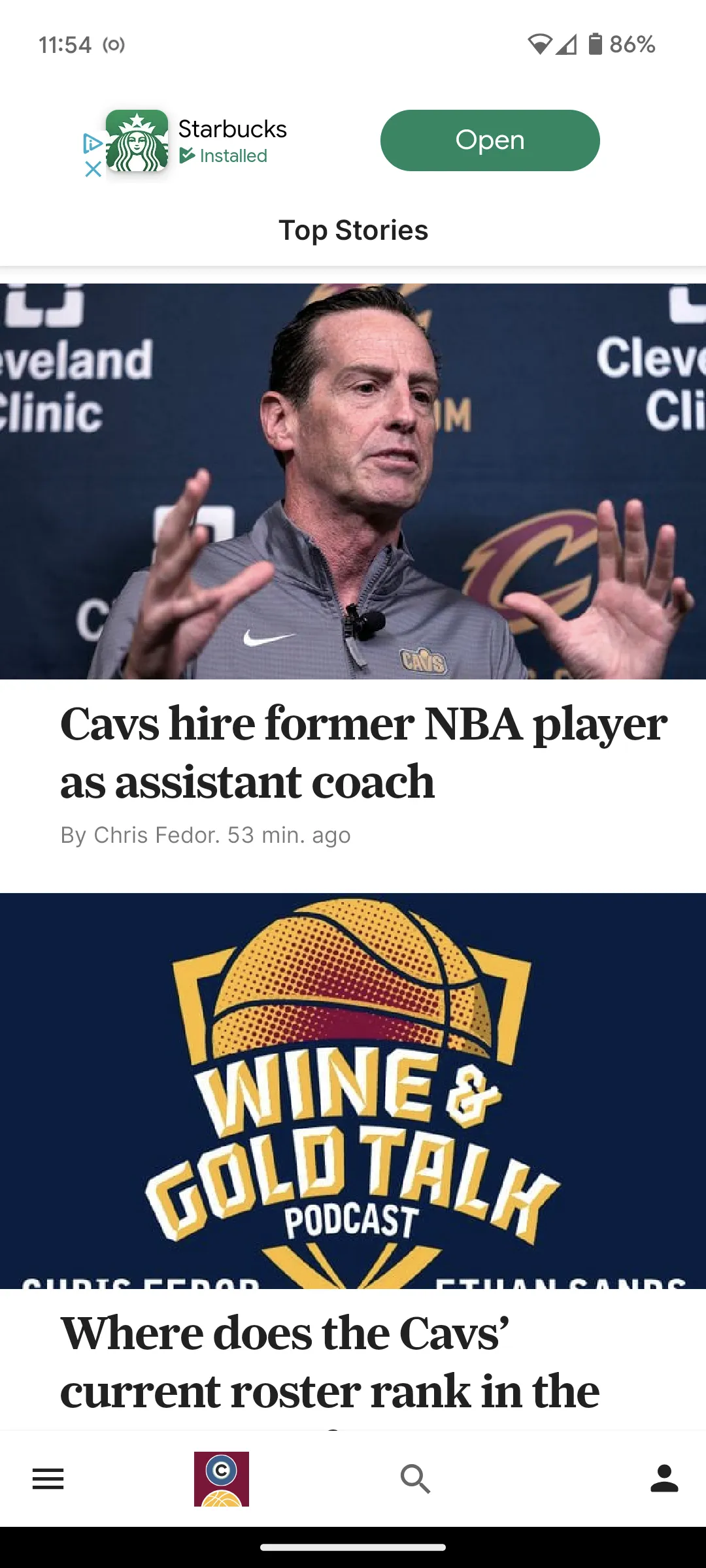 cleveland.com: Cavaliers News | Indus Appstore | Screenshot