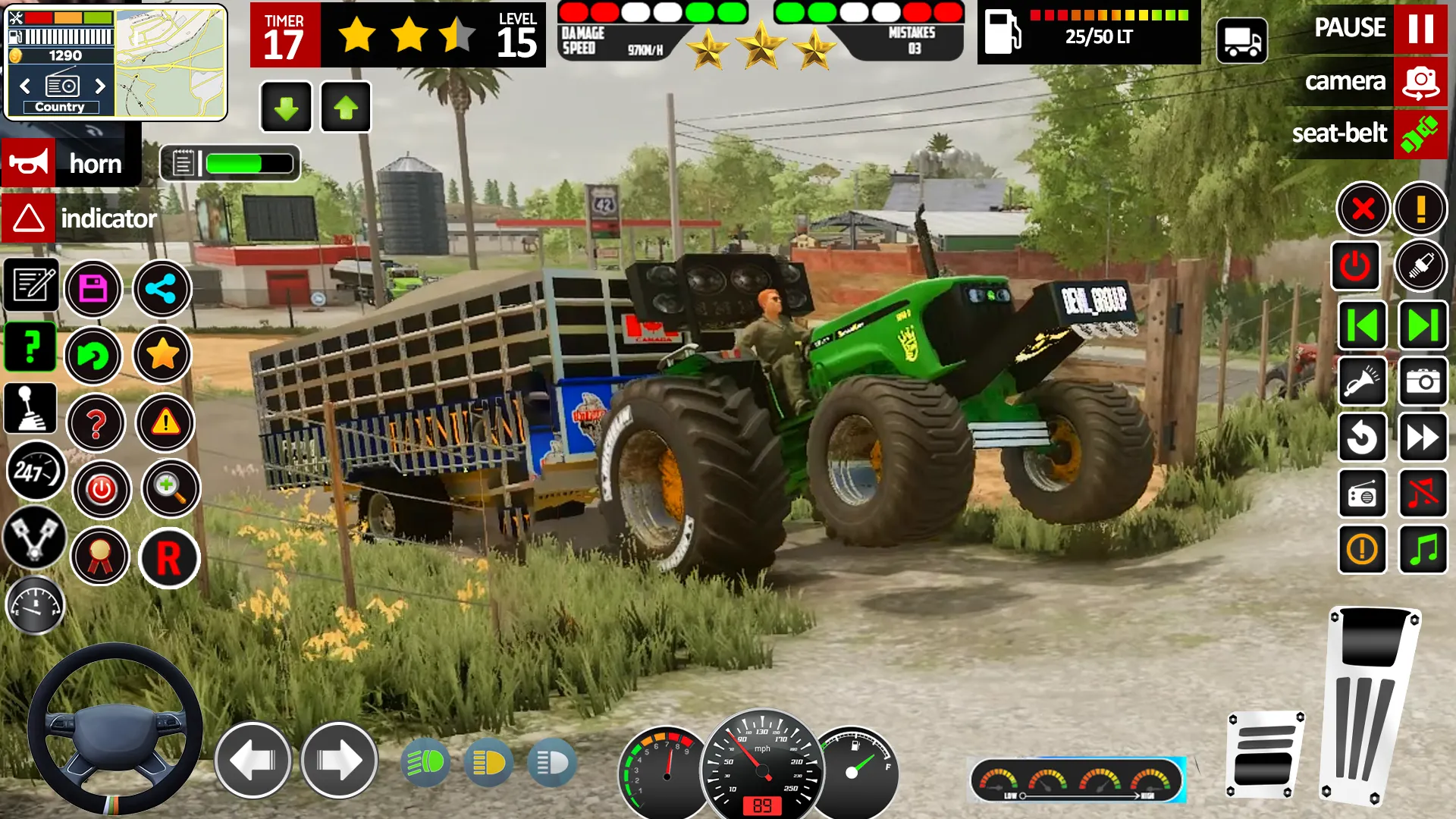 Indian Tractor Farming Game 3D | Indus Appstore | Screenshot