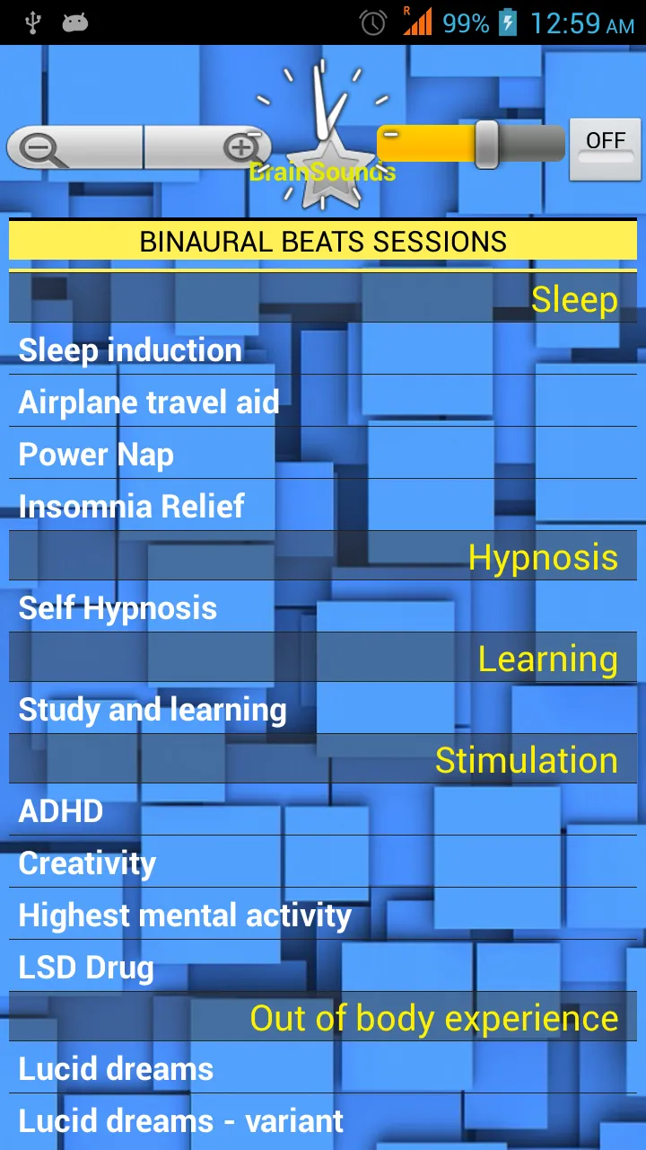 Brain Sounds Binaural Beats | Indus Appstore | Screenshot