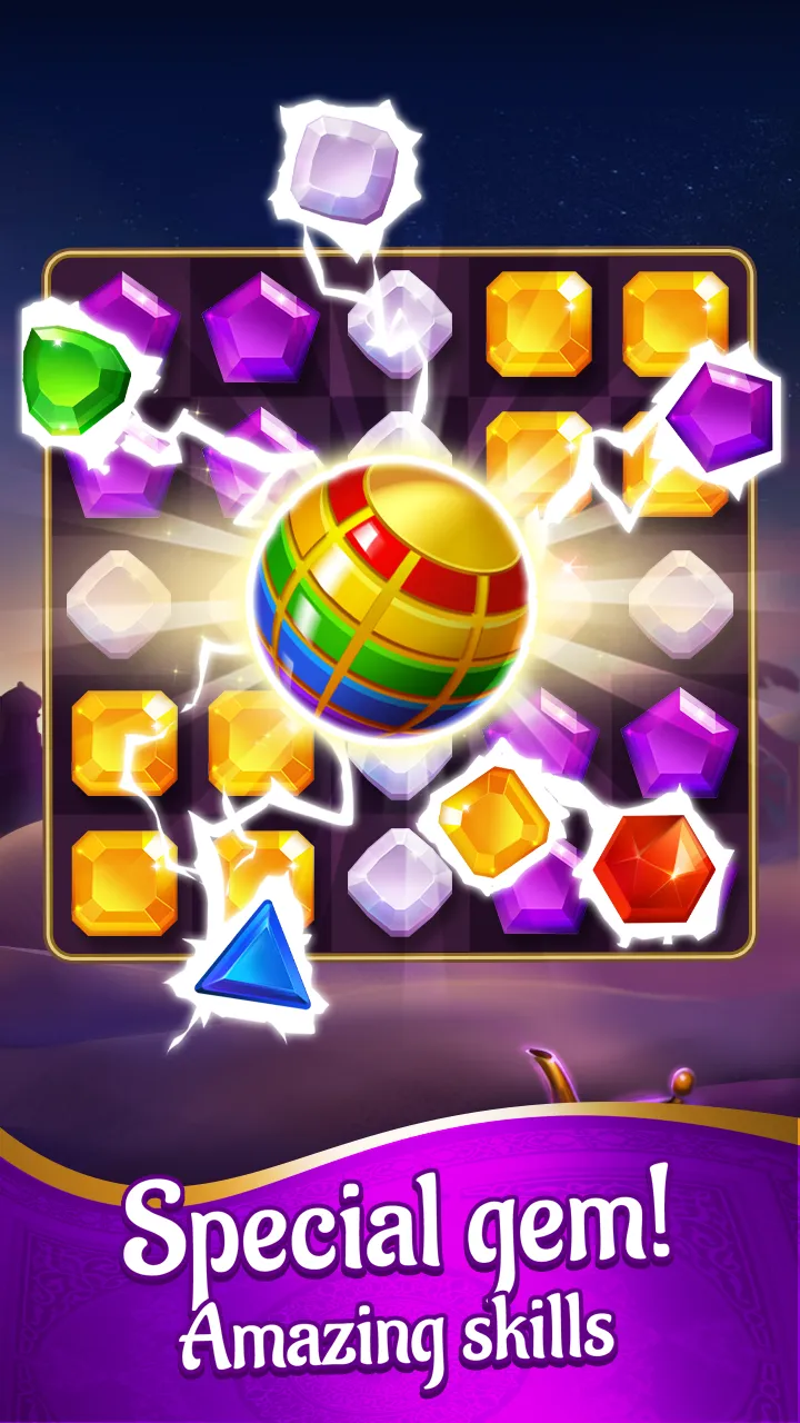 Genies & Gold - Gem Adventure | Indus Appstore | Screenshot