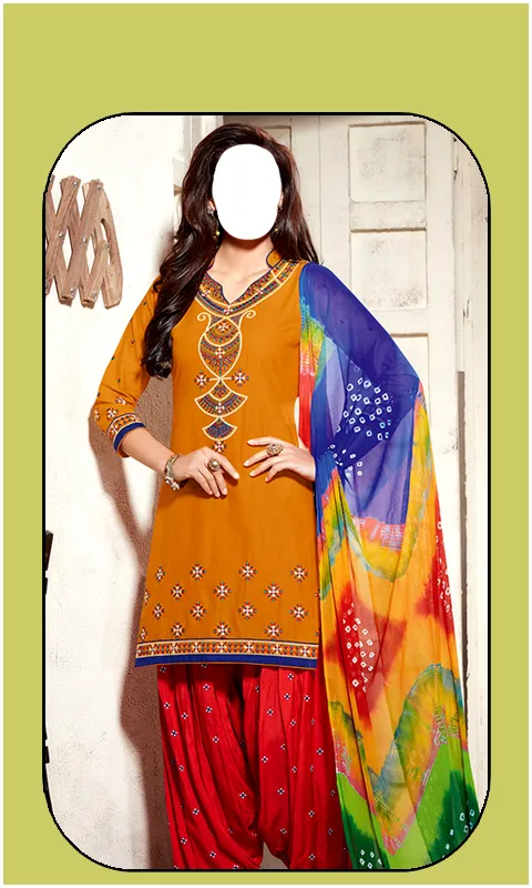 Women Patiyala Dress PhotoSuit | Indus Appstore | Screenshot