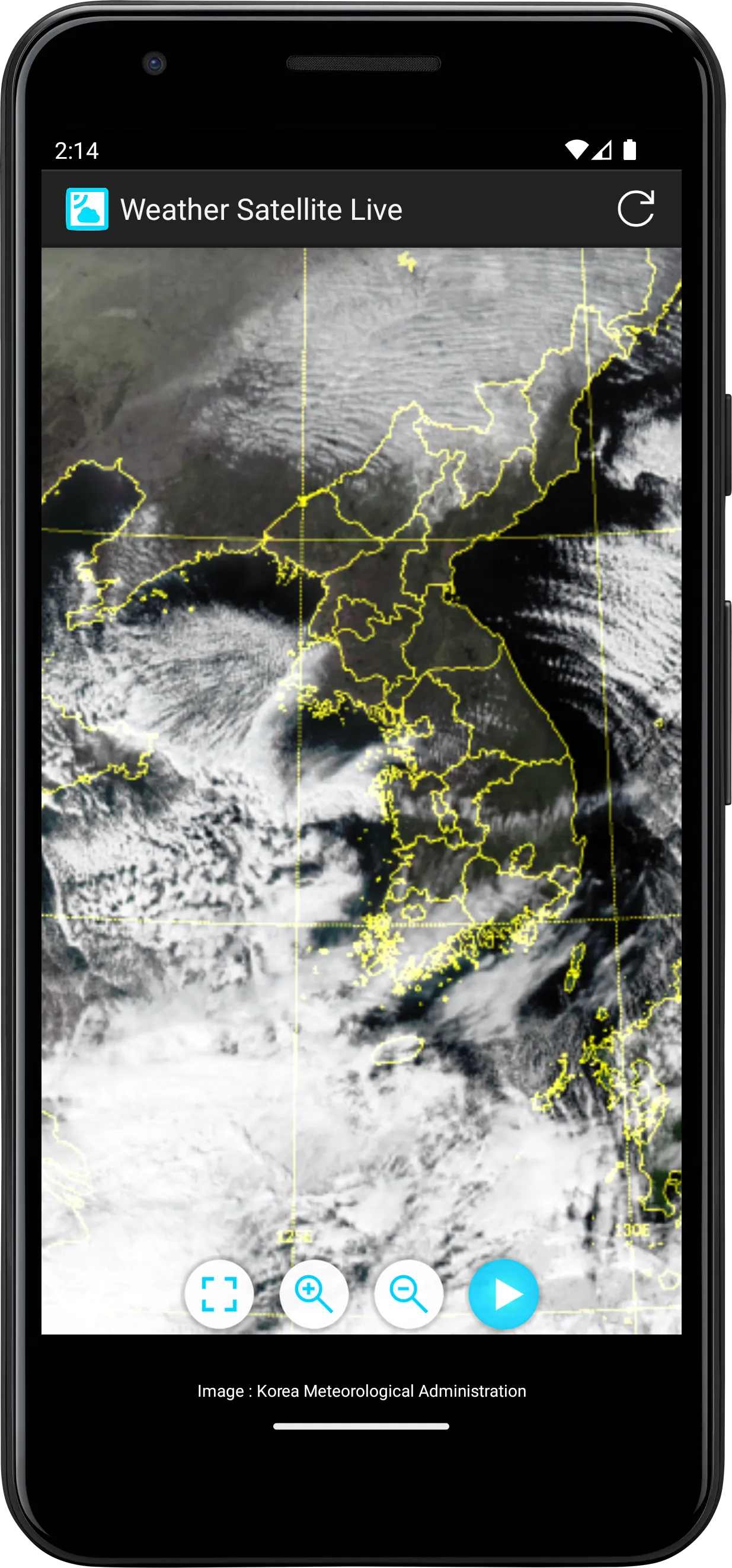 Weather Satellite Korea | Indus Appstore | Screenshot