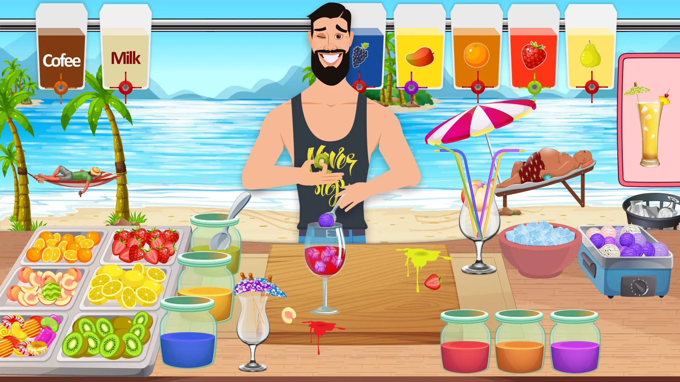 Boba cocktail:DIY recipe games | Indus Appstore | Screenshot