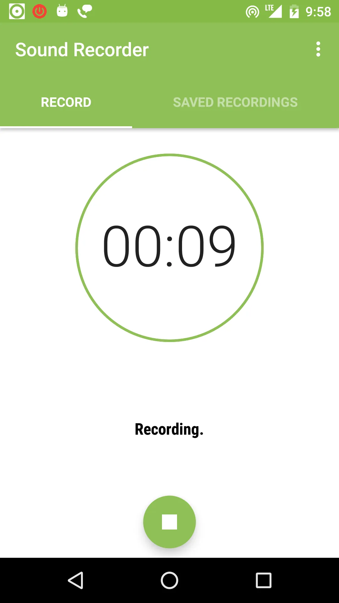 Sound Recorder Voice Recorder  | Indus Appstore | Screenshot