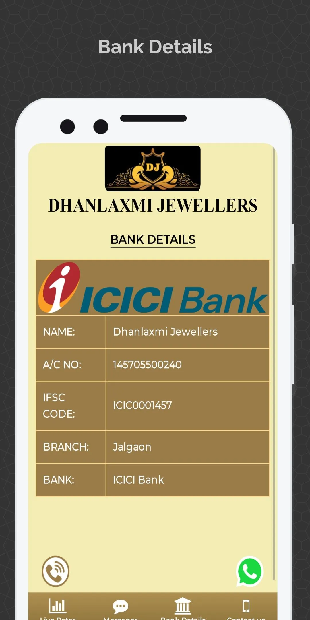 Dhanlaxmi Jewellers | Indus Appstore | Screenshot