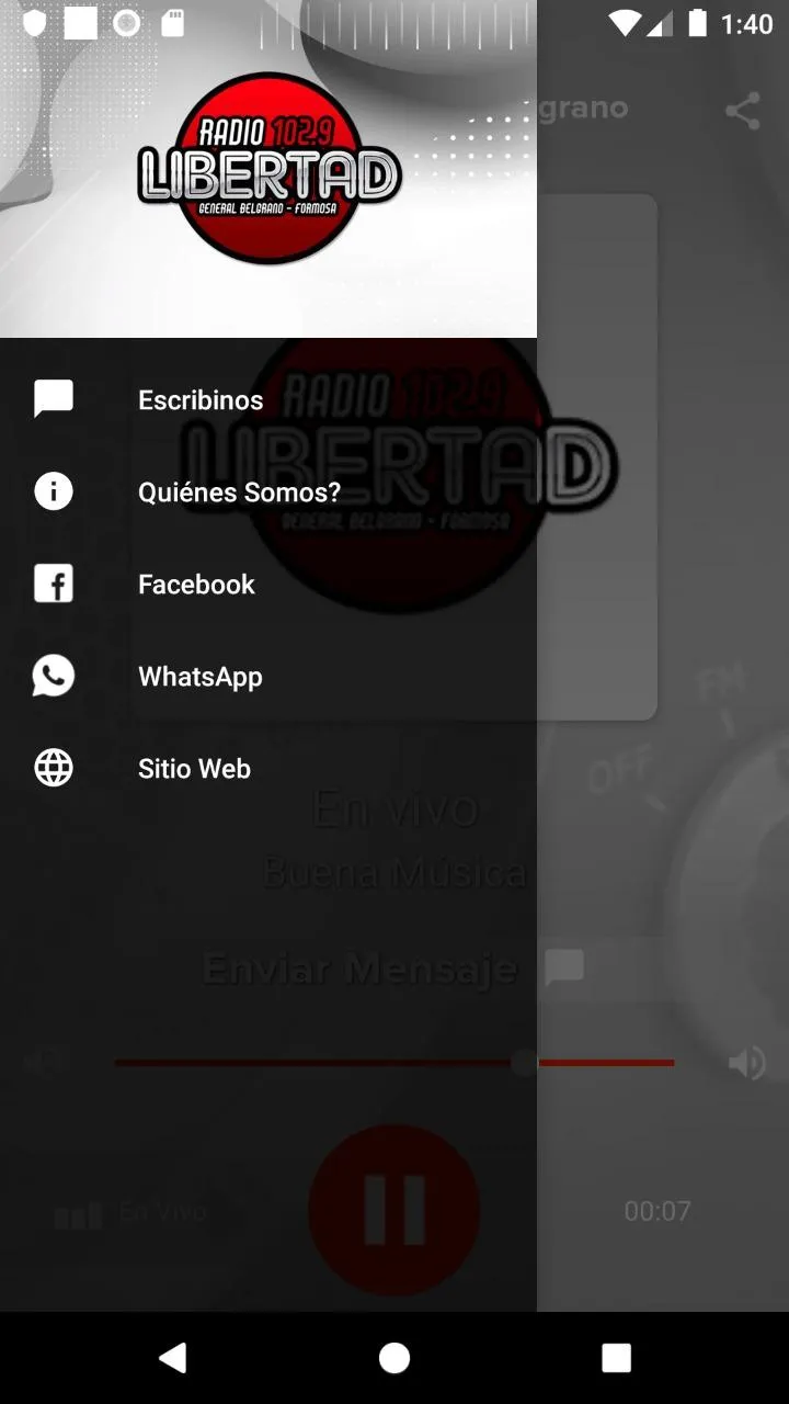 Fm Libertad General Belgrano | Indus Appstore | Screenshot