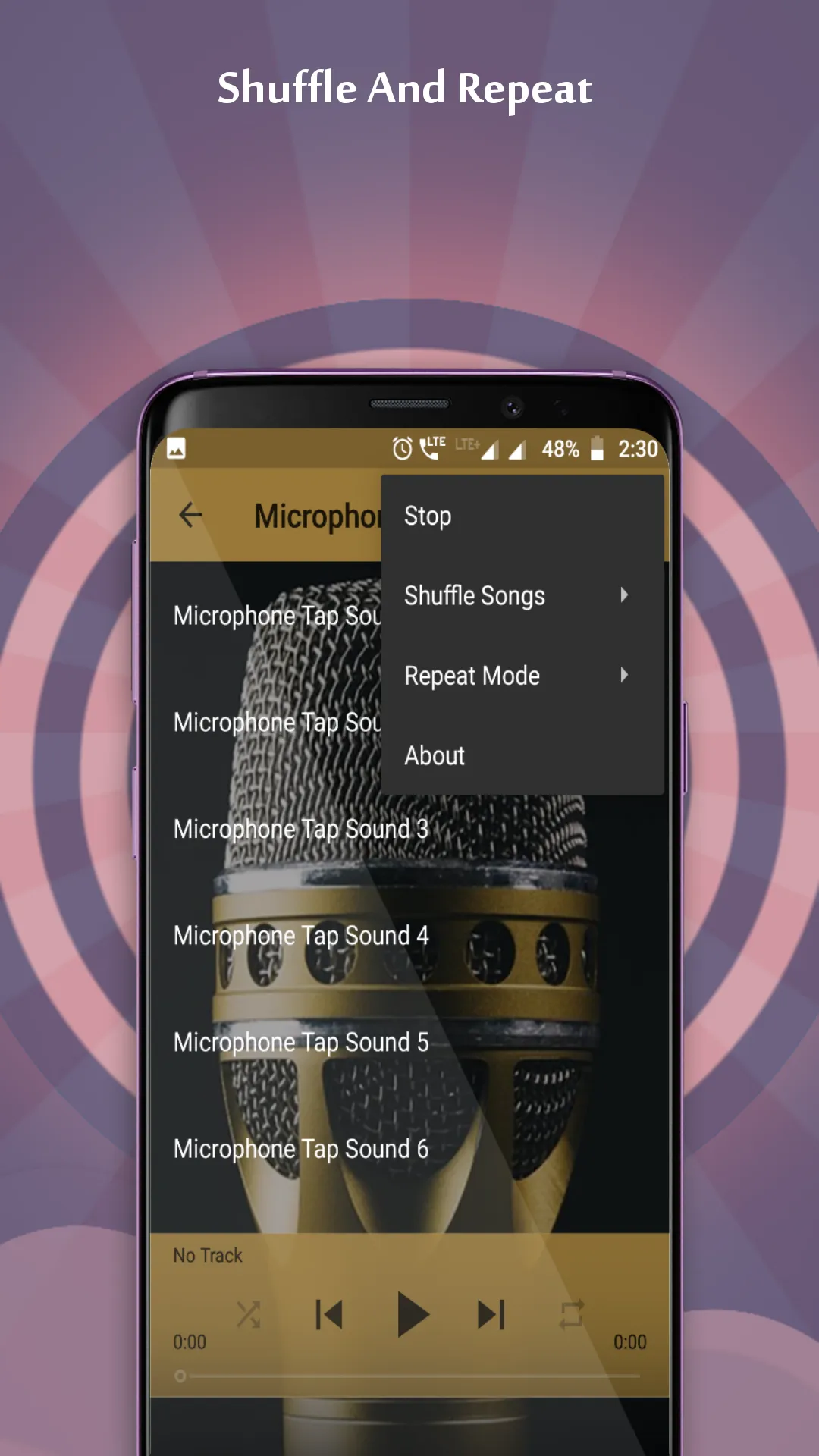 Microphone Tap Sounds | Indus Appstore | Screenshot