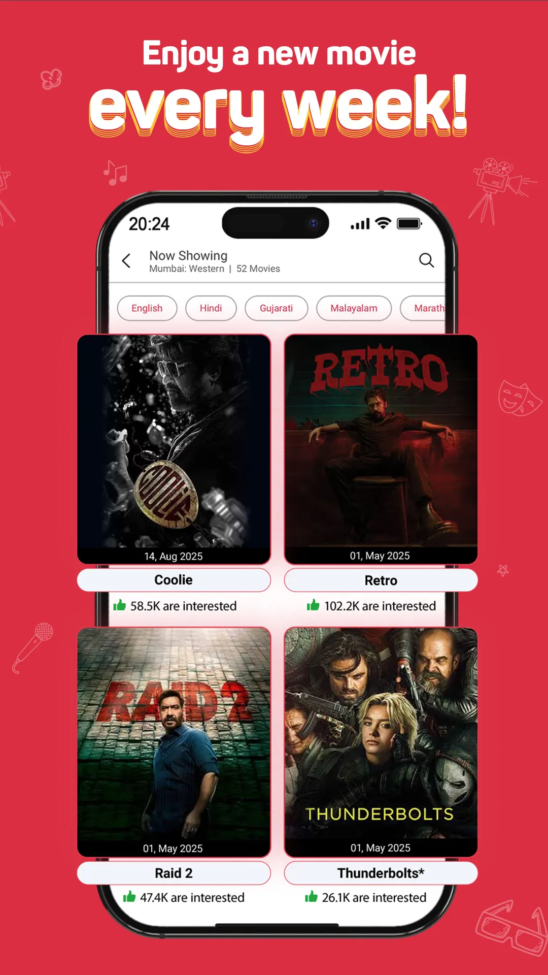 BookMyShow | Movies & Events | Indus Appstore | Screenshot