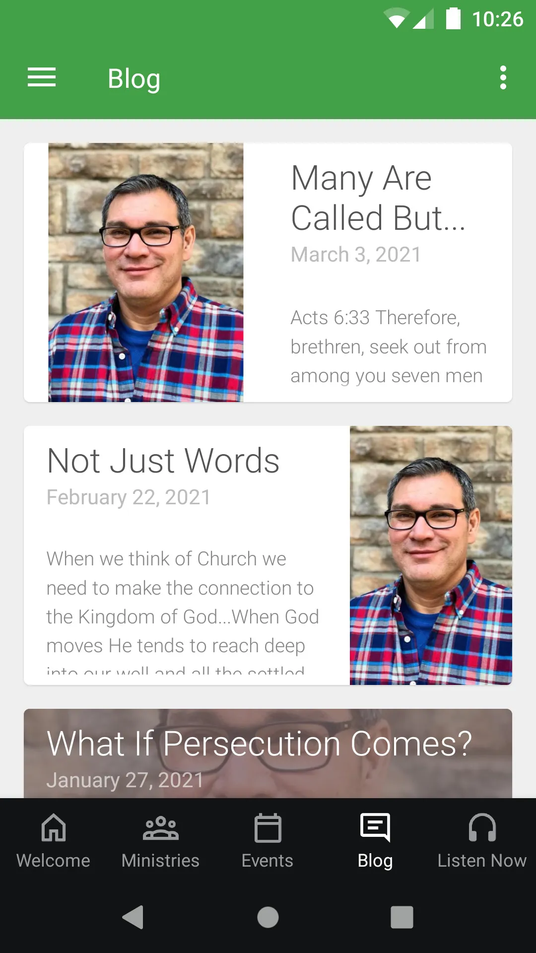 Christian Fellowship Church QC | Indus Appstore | Screenshot