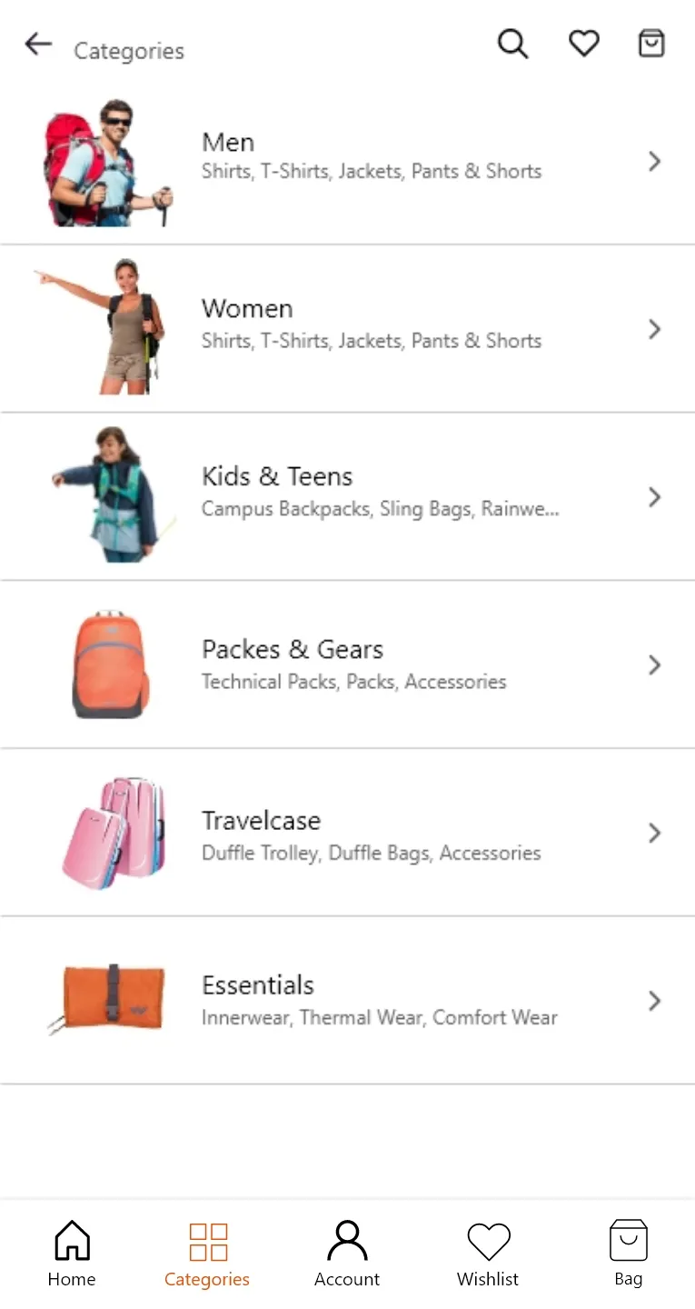 Wildcraft Online Shopping App | Indus Appstore | Screenshot