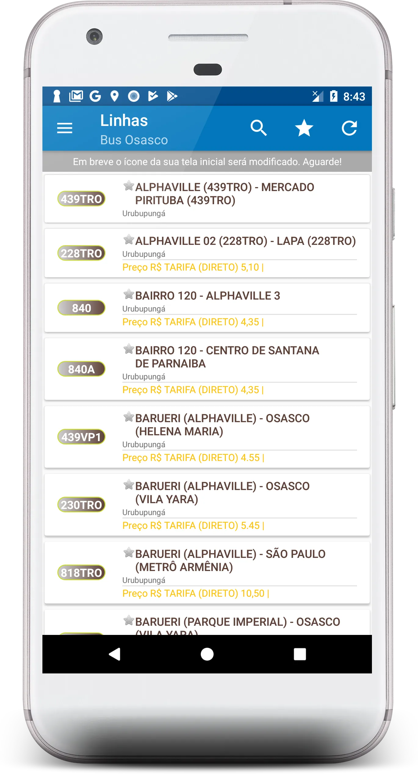 HBus Osasco | Indus Appstore | Screenshot