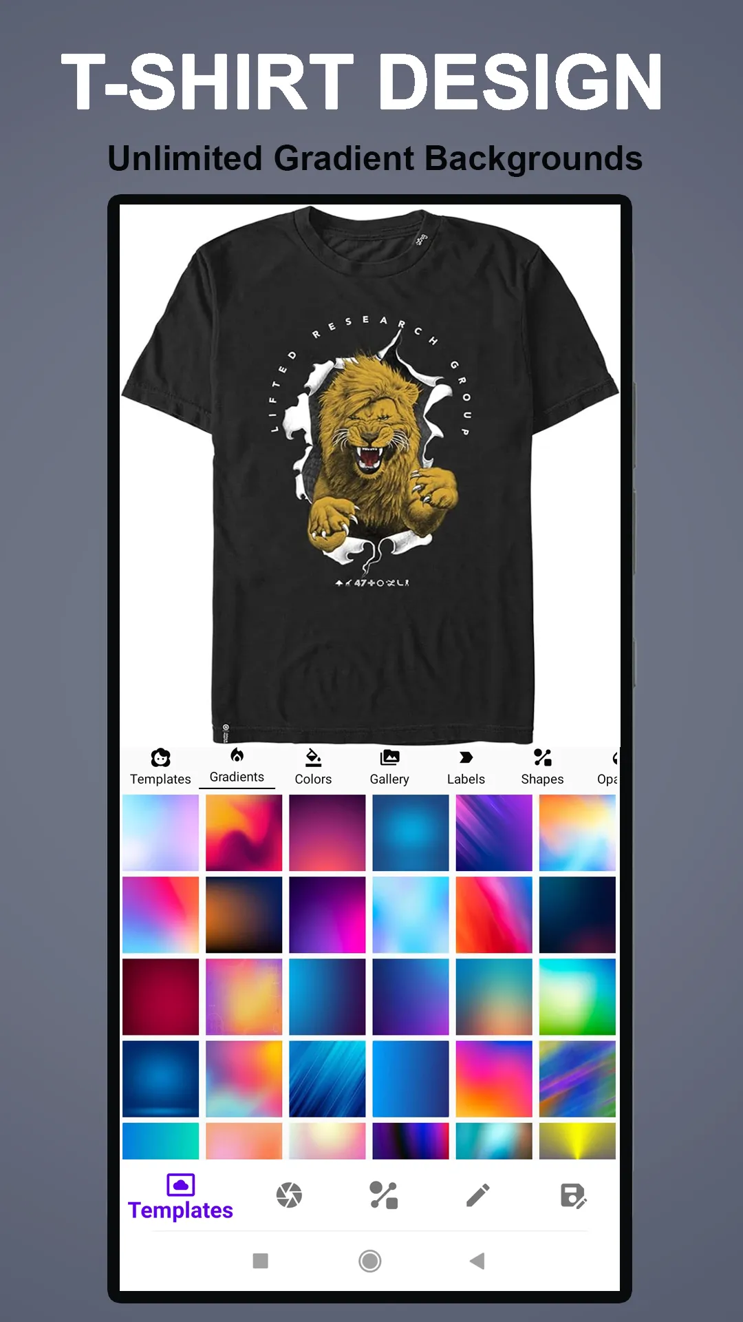 T-shirt design - Custom Shirt | Indus Appstore | Screenshot