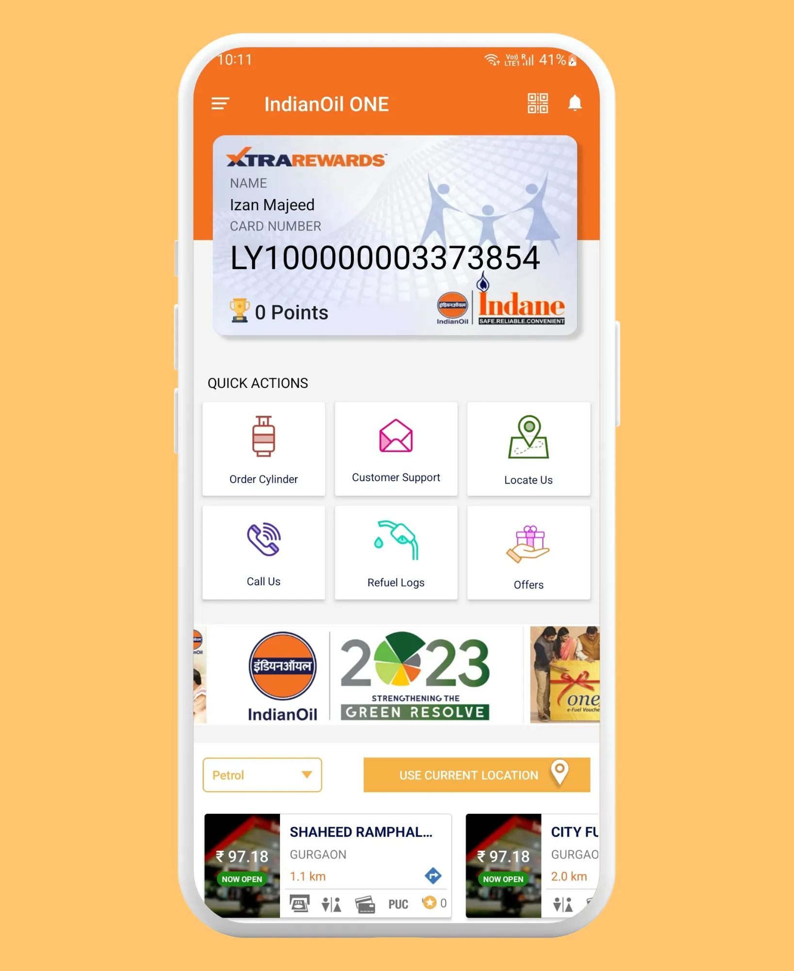 IndianOil ONE | Indus Appstore | Screenshot