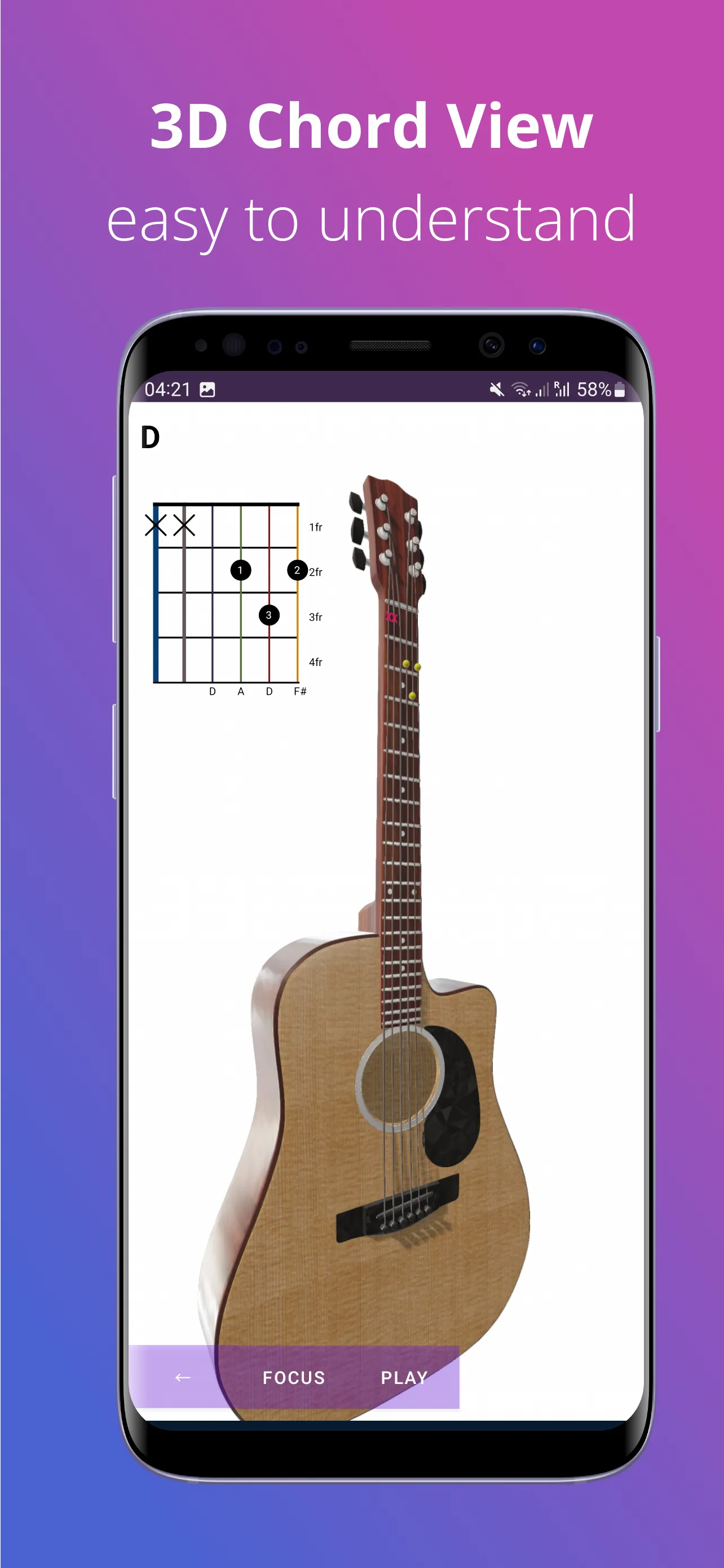 Learn Guitar: 3000 Chords | Indus Appstore | Screenshot