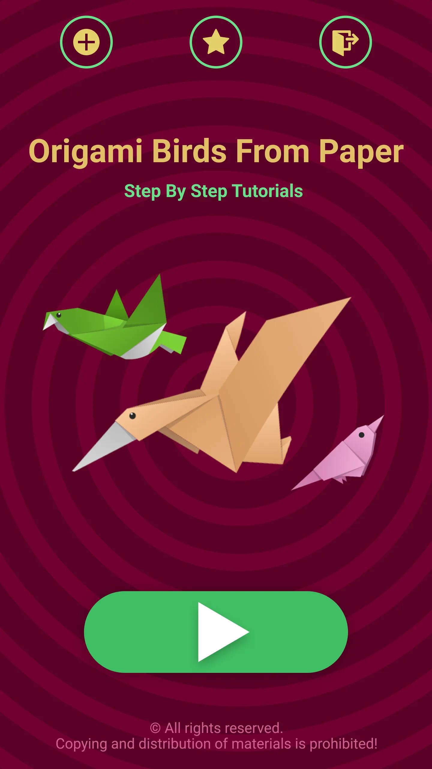 Origami Birds From Paper | Indus Appstore | Screenshot