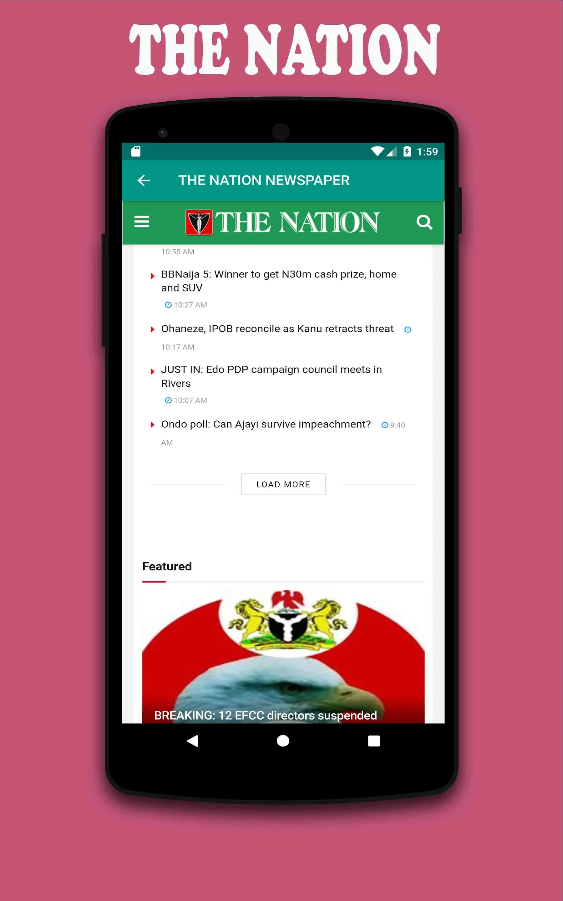 All Nigerian Newspapers, News | Indus Appstore | Screenshot