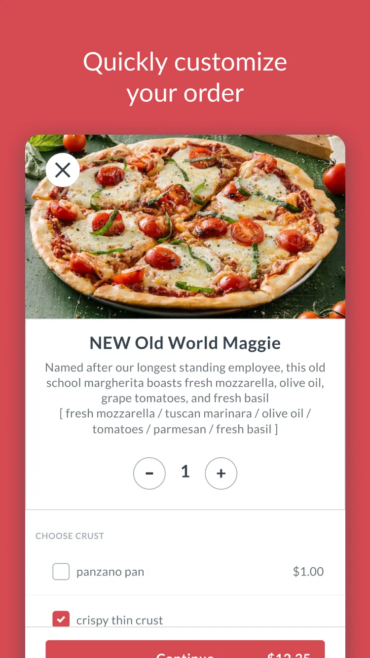 Pie Five Pizza | Indus Appstore | Screenshot