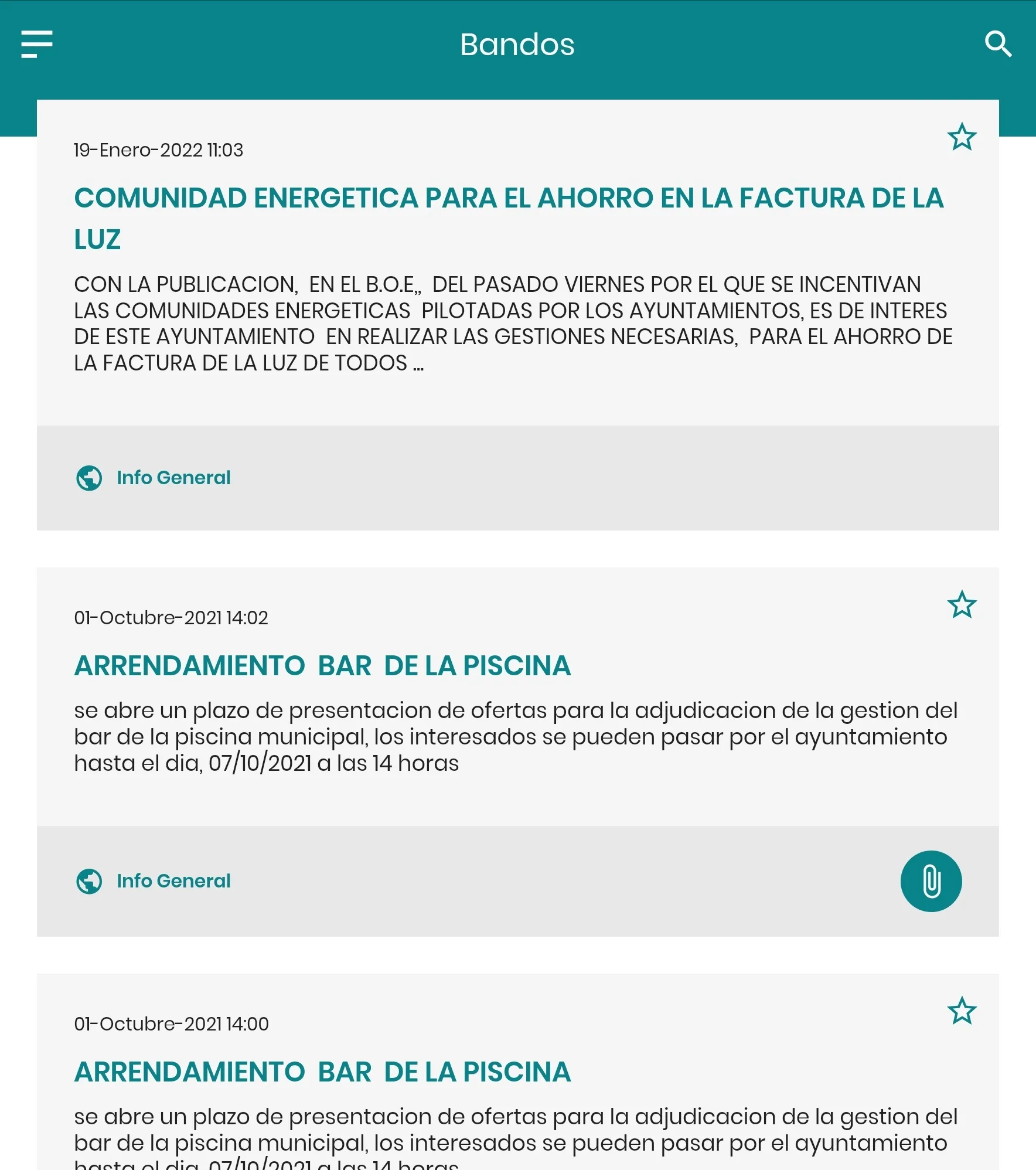 Alcolea de Tajo Informa | Indus Appstore | Screenshot