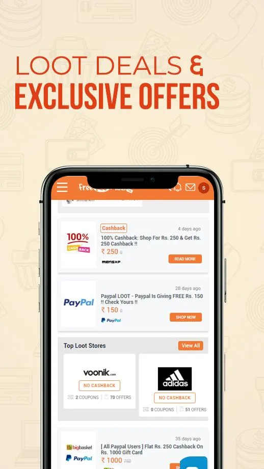 FreeKaaMaal -Cashback & Coupon | Indus Appstore | Screenshot