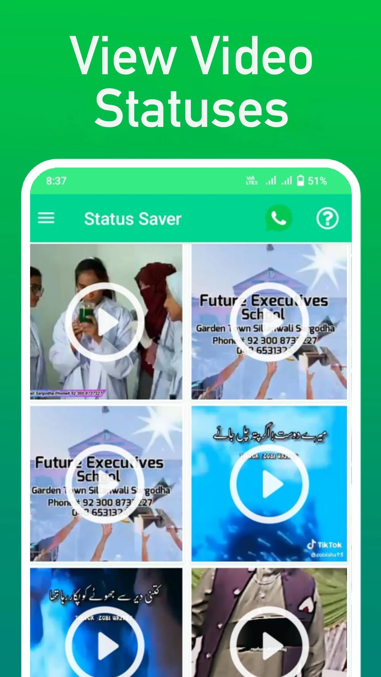 Status Download - Status Saver | Indus Appstore | Screenshot