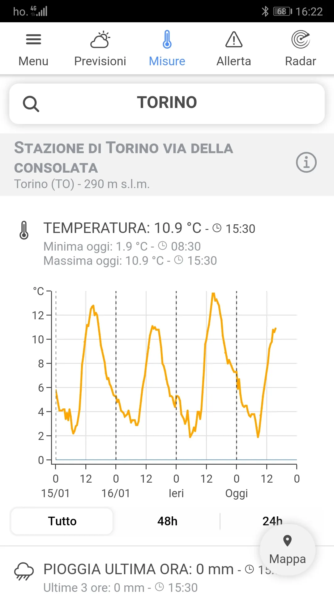 Meteo 3R | Indus Appstore | Screenshot