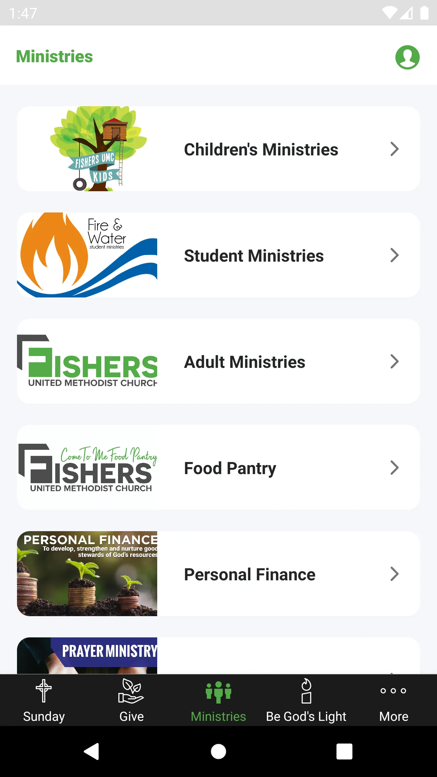 Fishers United Methodist | Indus Appstore | Screenshot