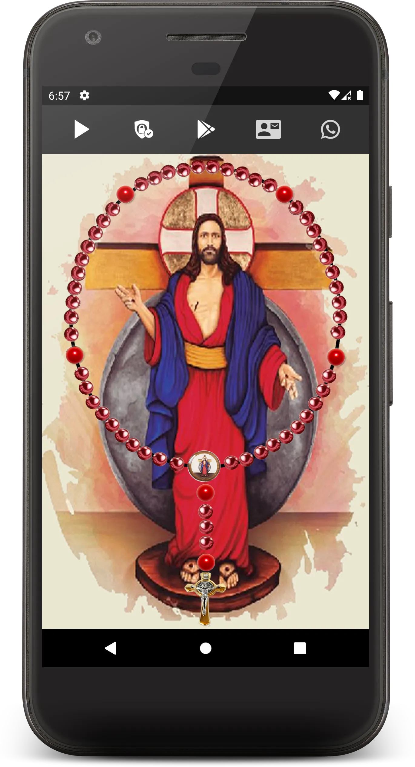 Holy Rosary of the  Wounds | Indus Appstore | Screenshot