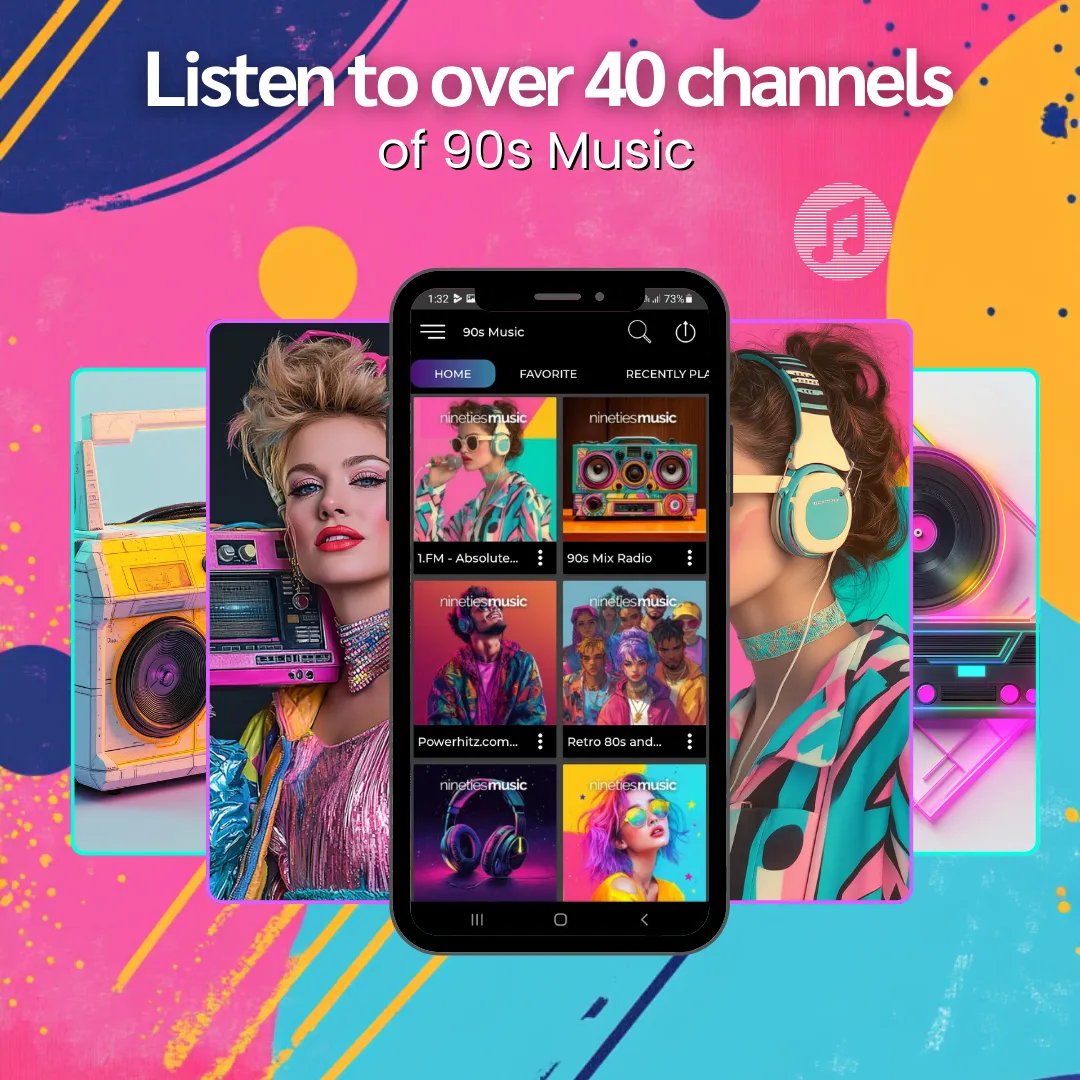 90s Music app | Indus Appstore | Screenshot