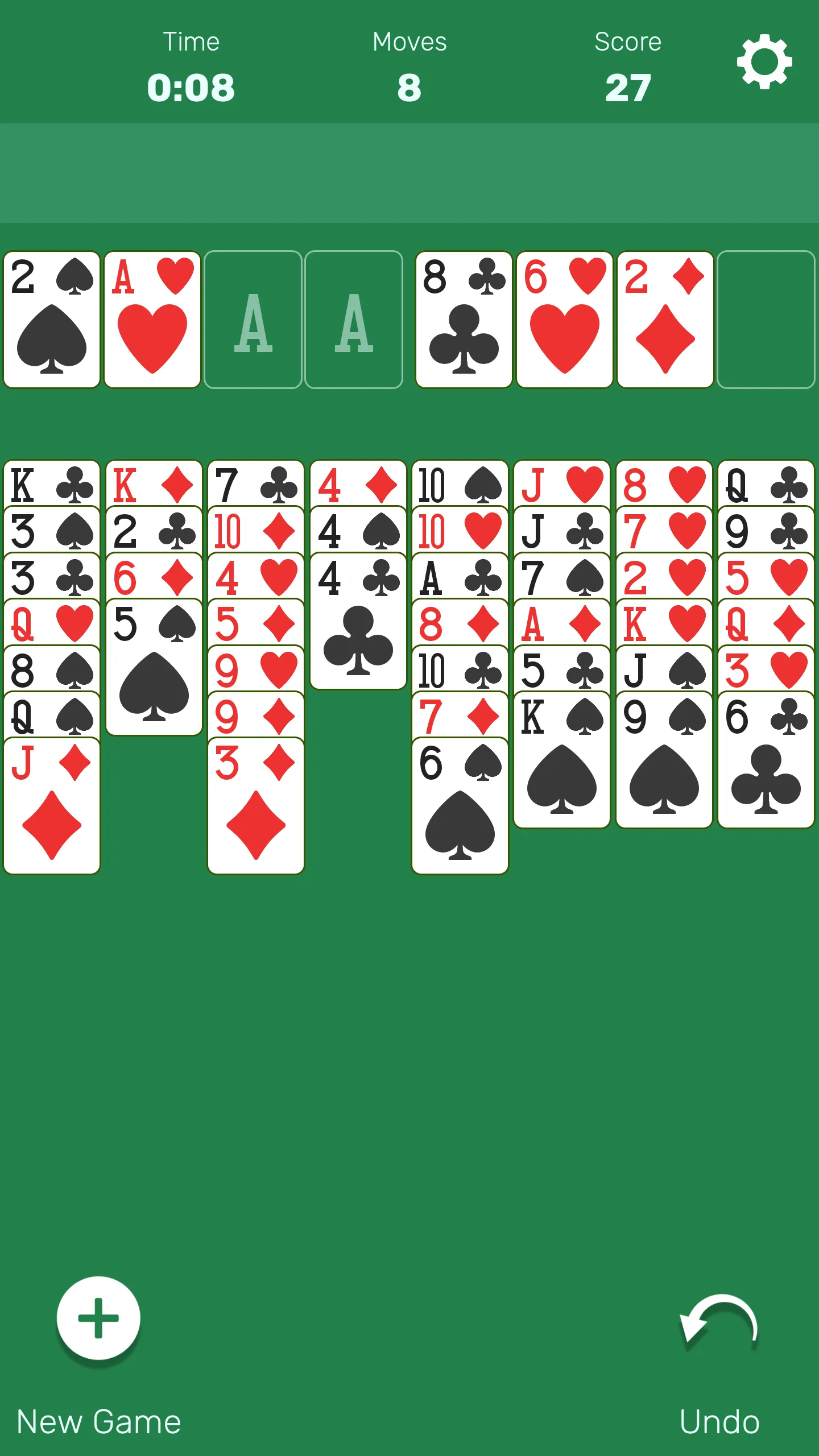 FreeCell (Classic Card Game) | Indus Appstore | Screenshot