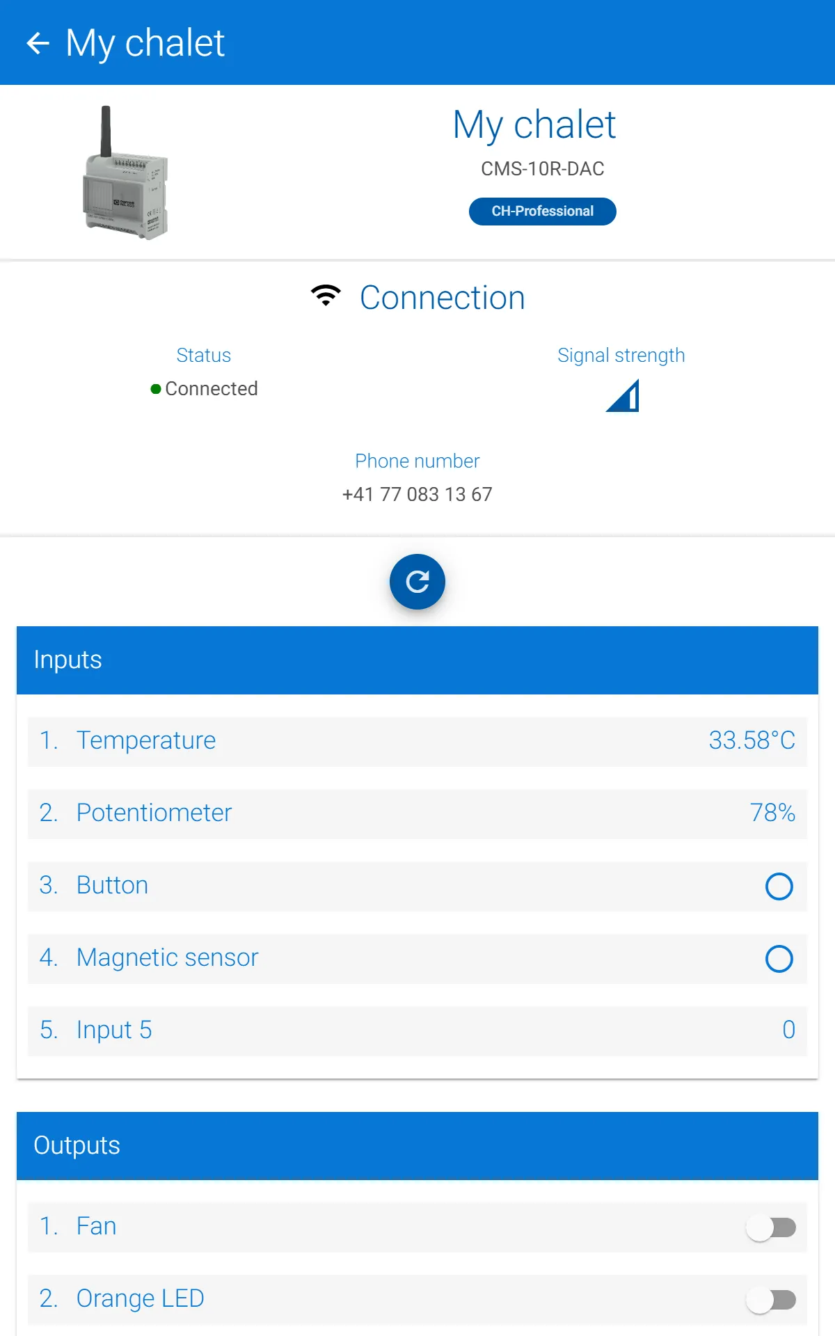 ComatReleco IoT Portal | Indus Appstore | Screenshot