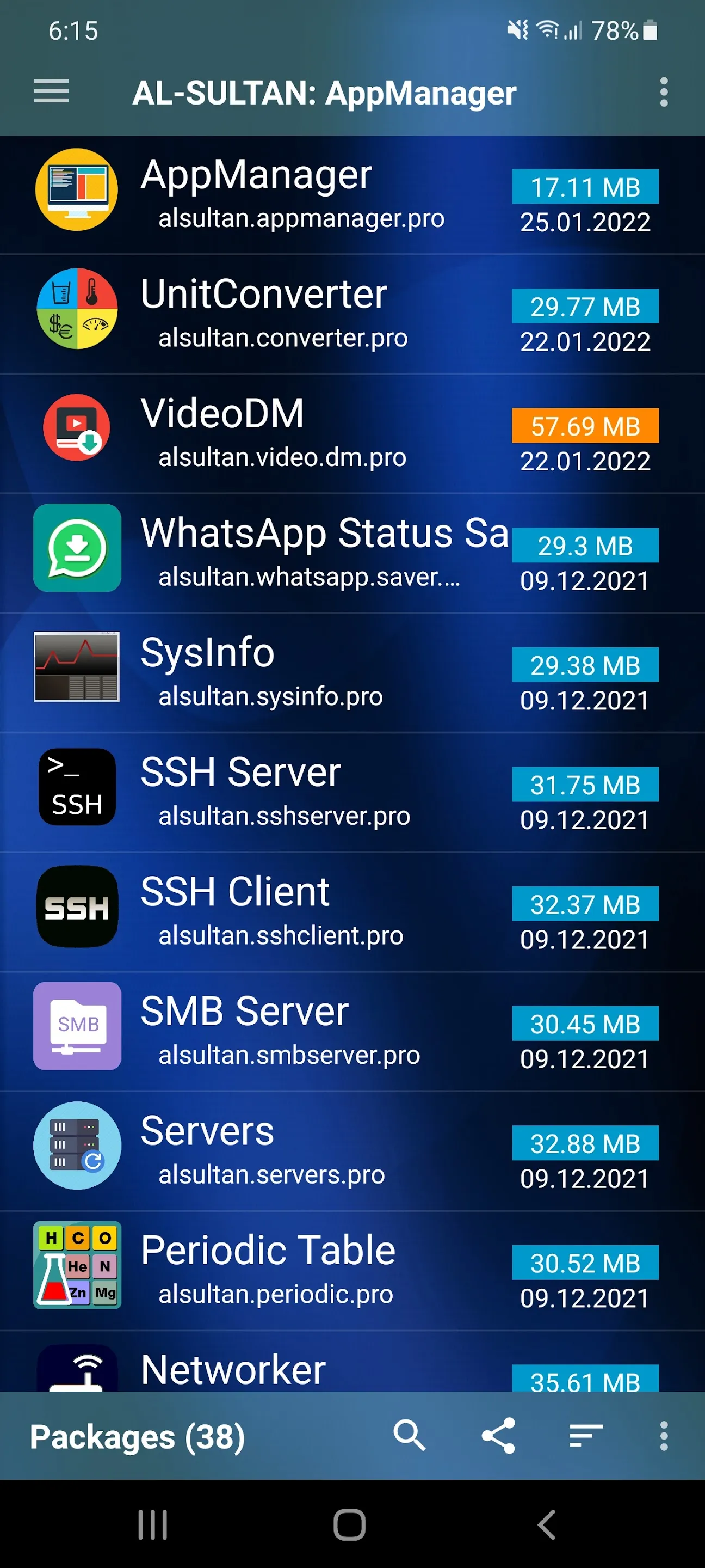 AppMan (Application Manager) | Indus Appstore | Screenshot