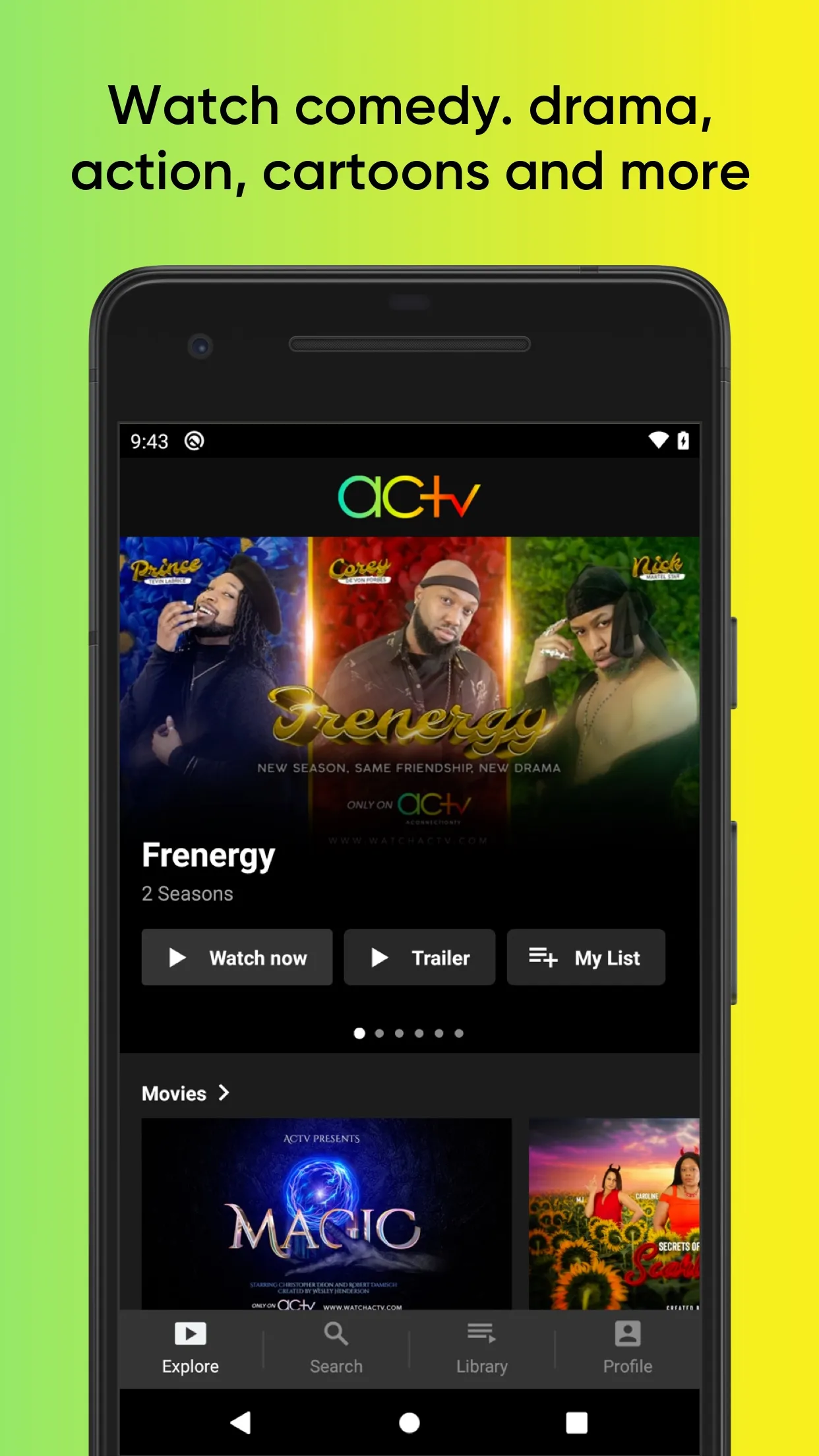 WatchACTV | Indus Appstore | Screenshot