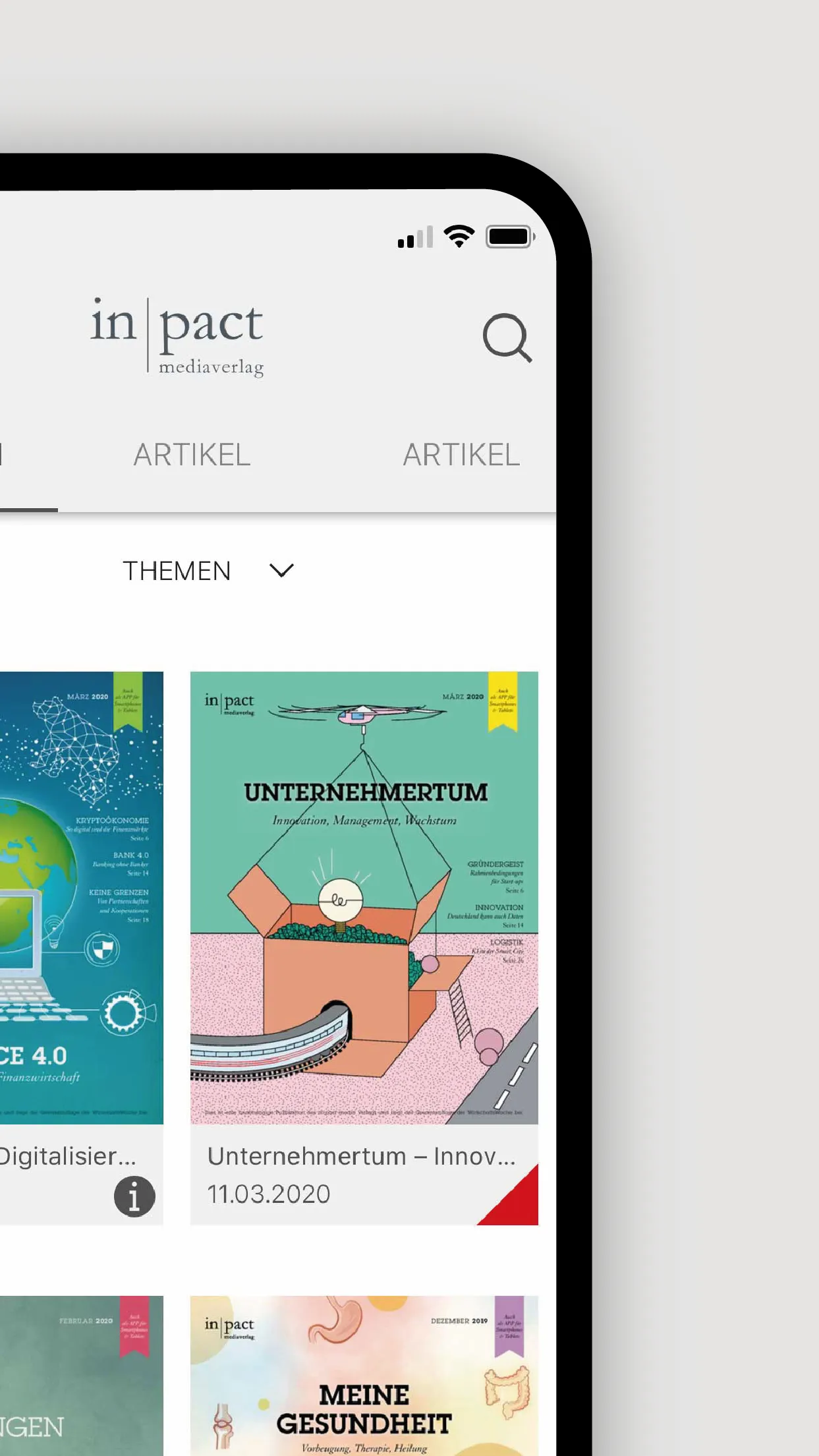 inpact media Verlag | Indus Appstore | Screenshot